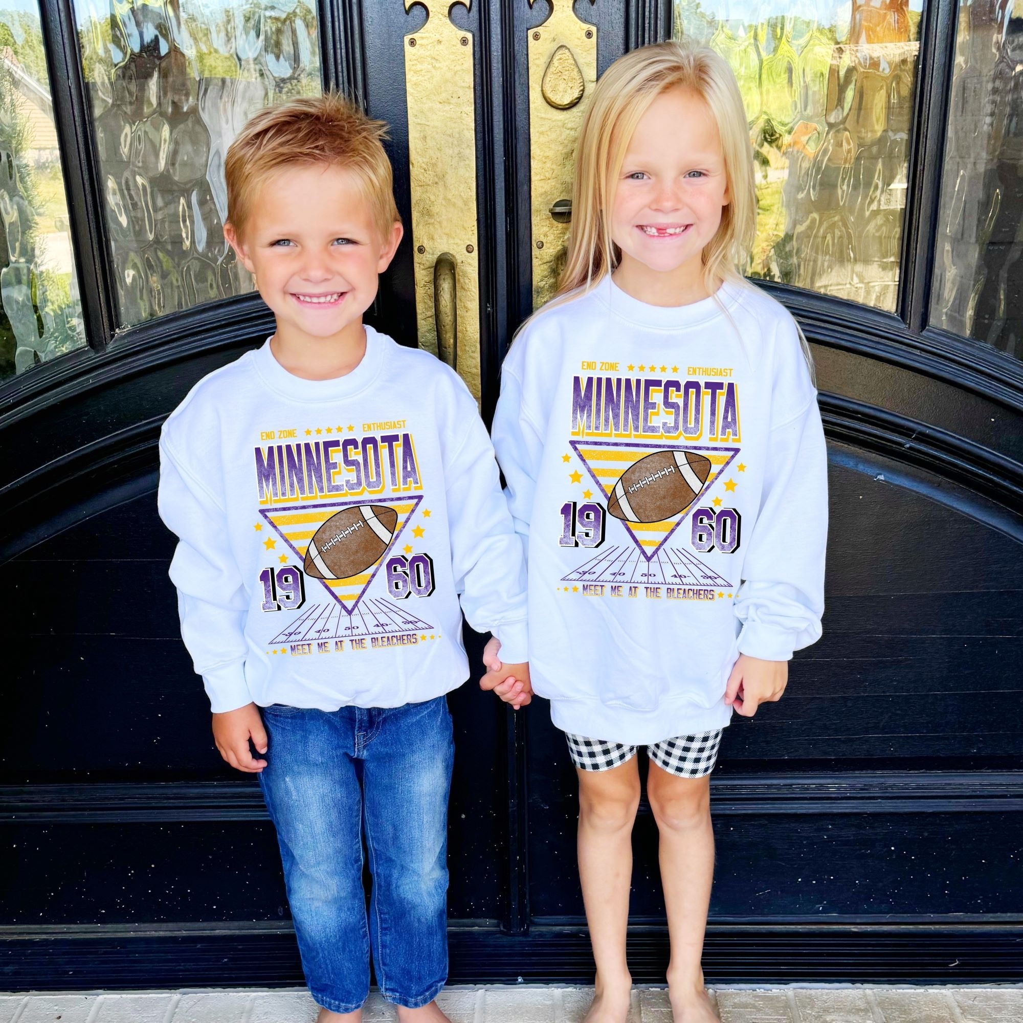 Minnesota Endzone Enthusiast Youth & Adult Sweatshirt