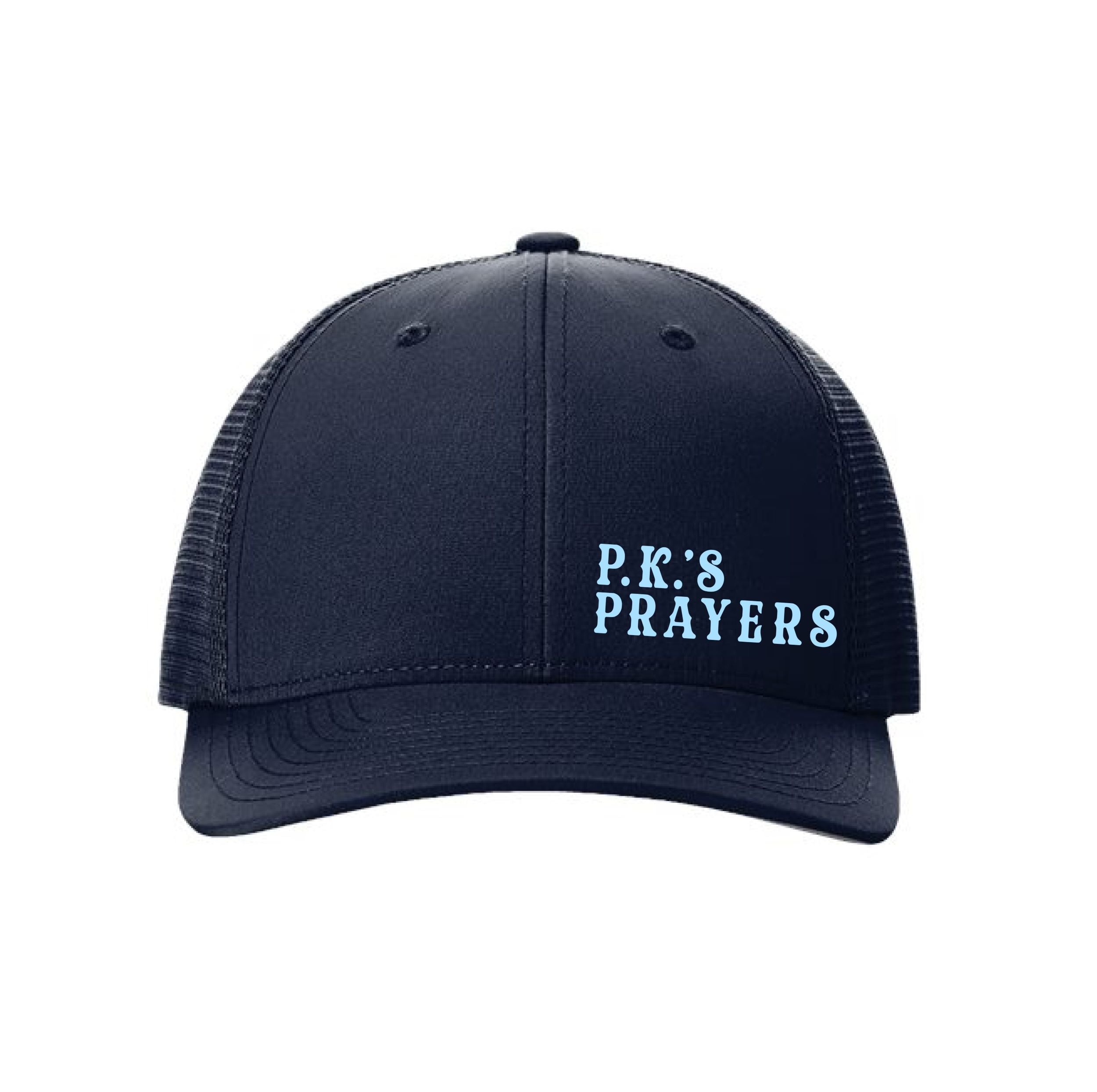 PK's Prayers Richardson Navy Trucker Hat