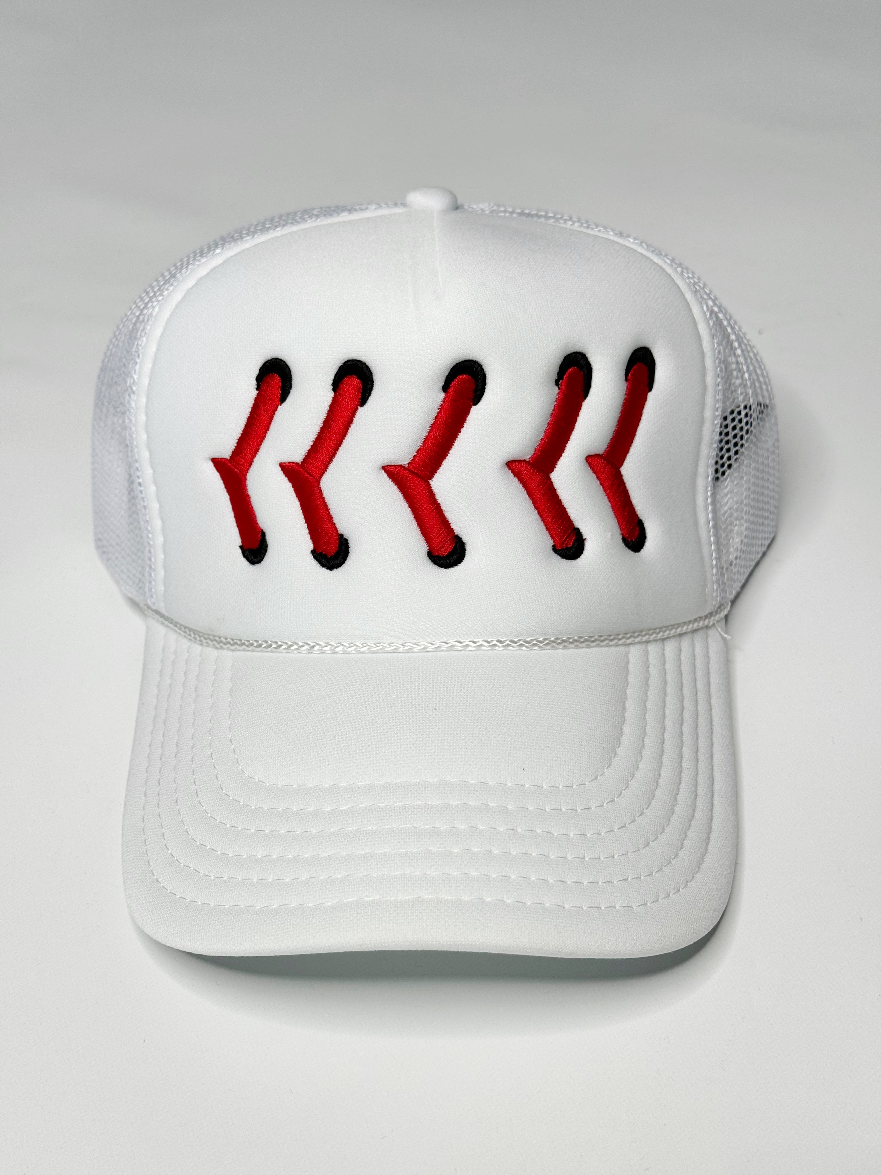 Baseball Stitch Trucker Hat