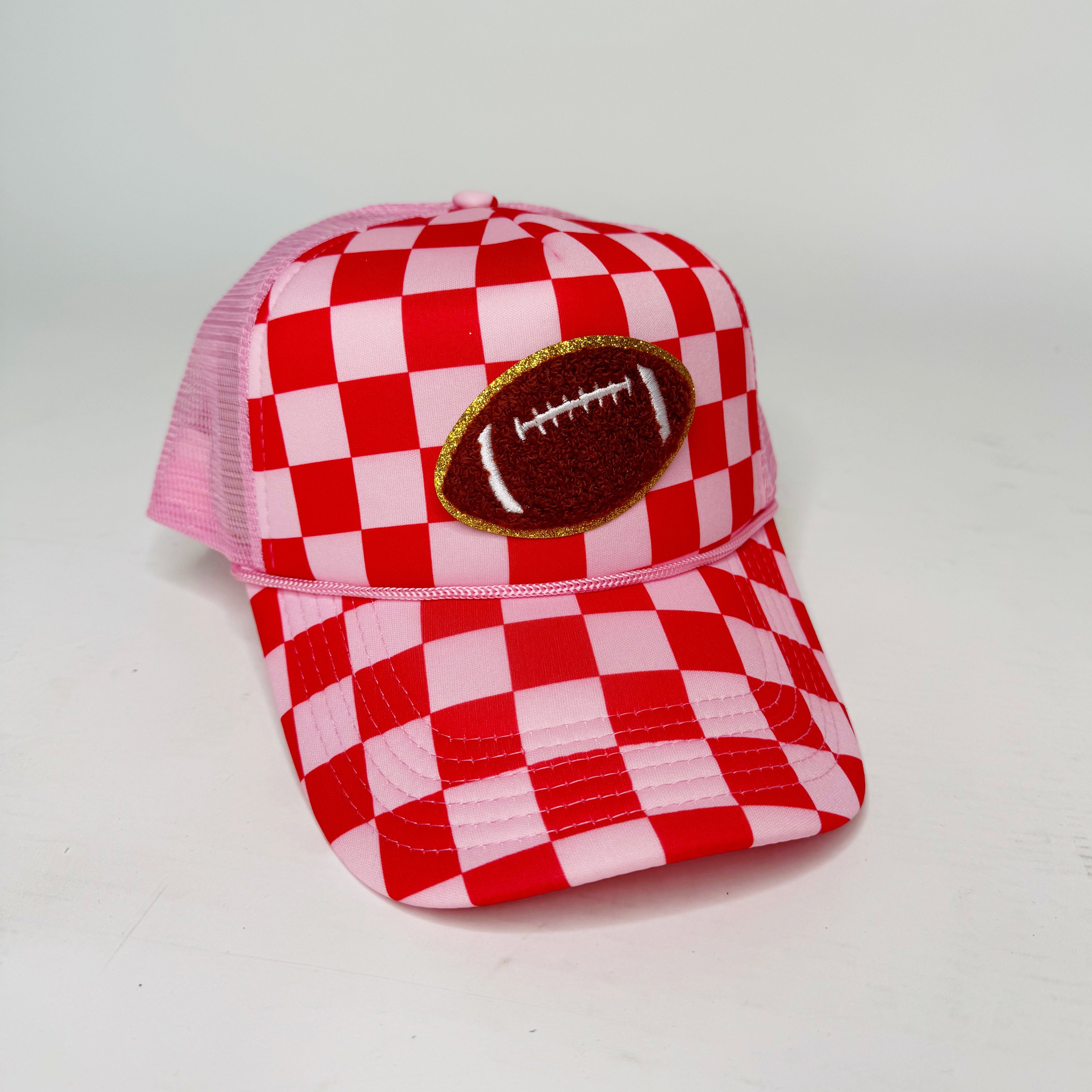 Football Patch P&P Trucker Hat