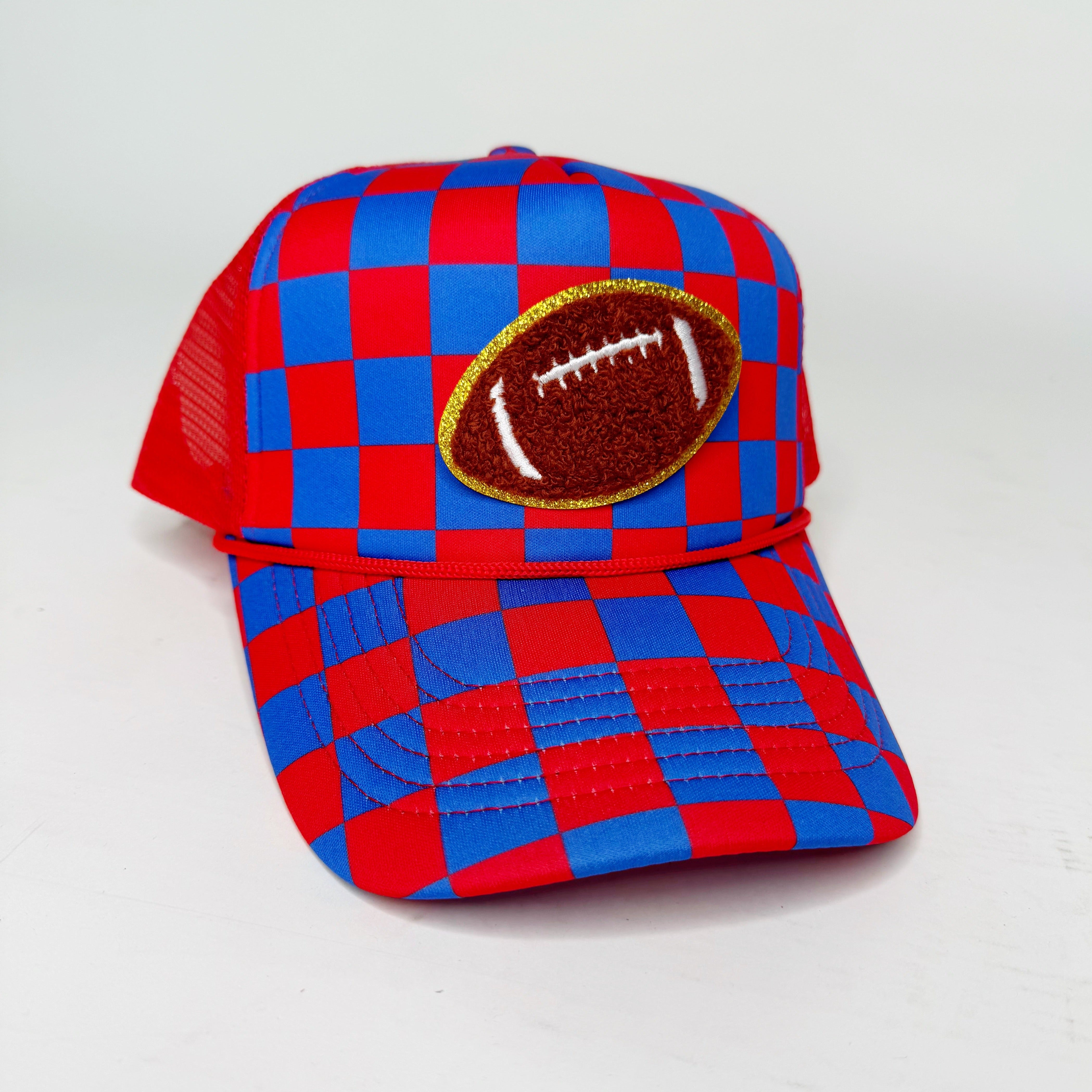 Football Patch P&P Trucker Hat