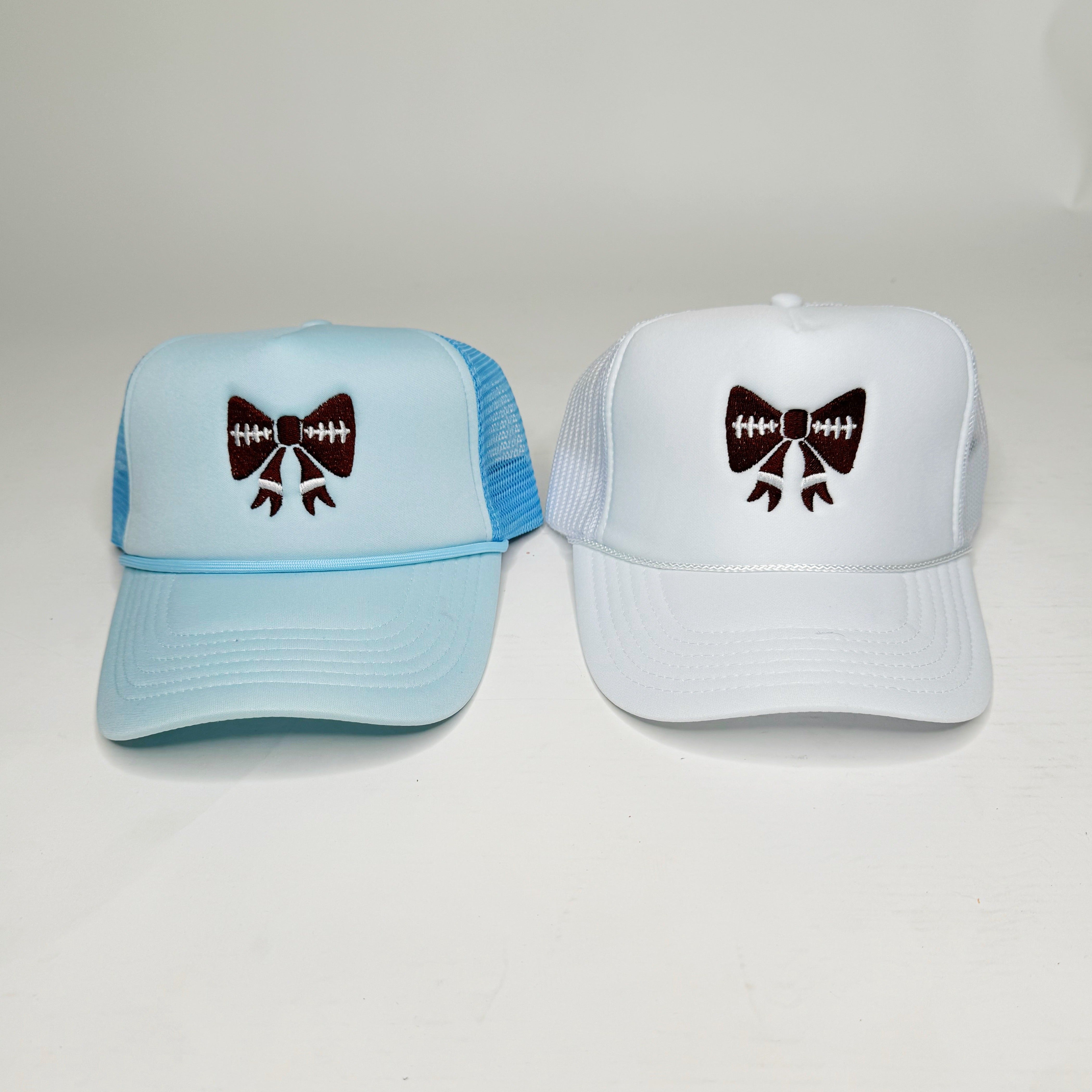 Football Bow Trucker Hat