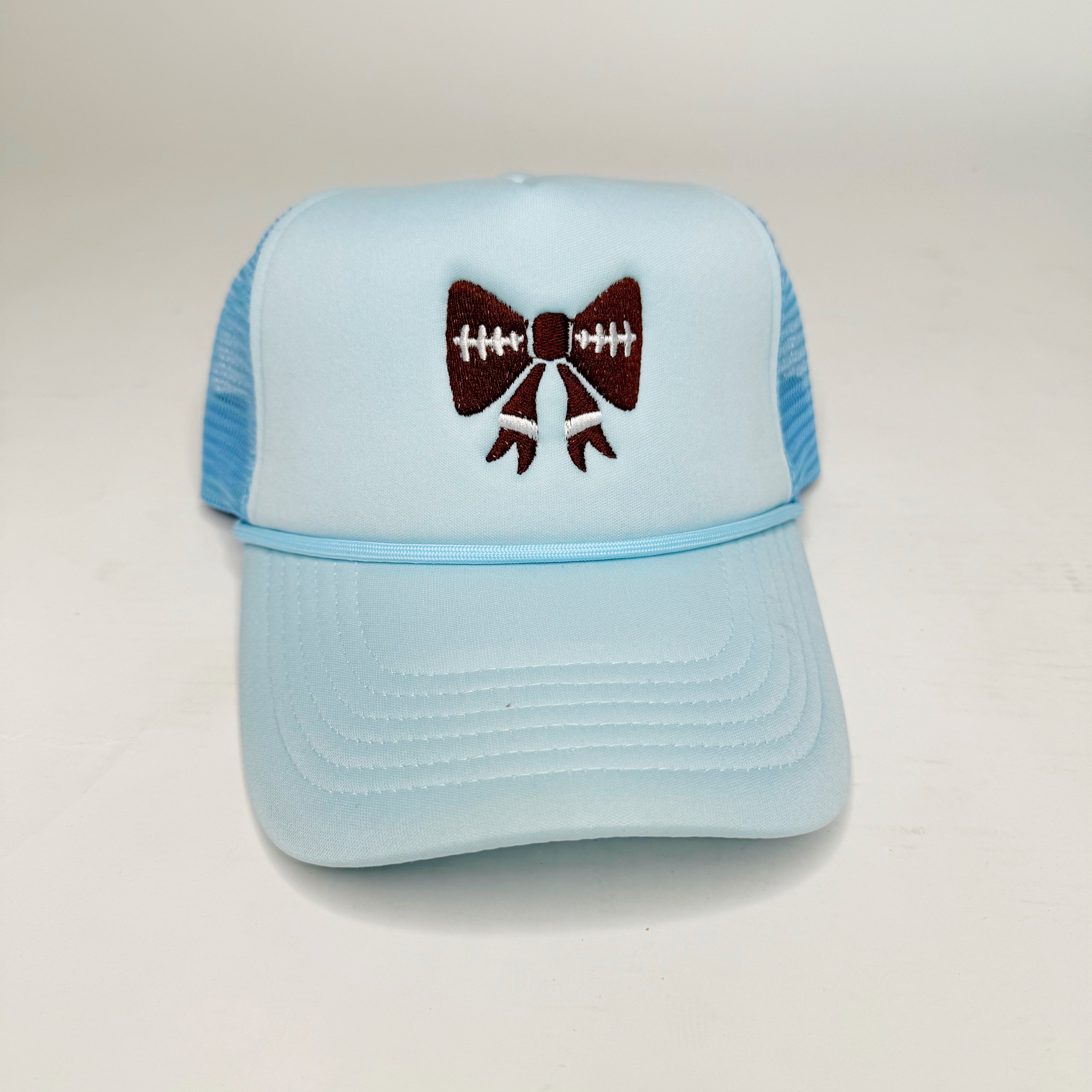 Football Bow Trucker Hat