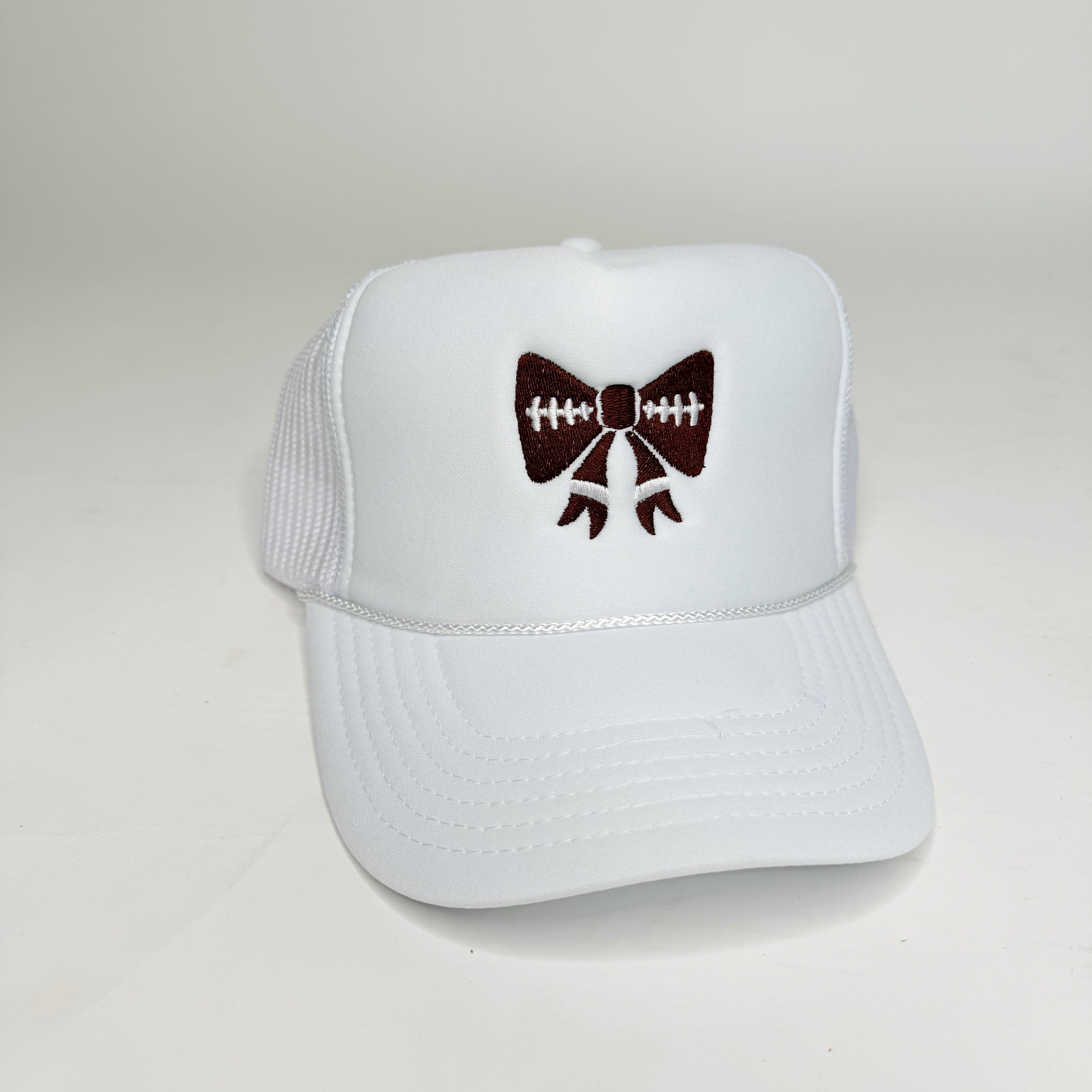 Football Bow Trucker Hat