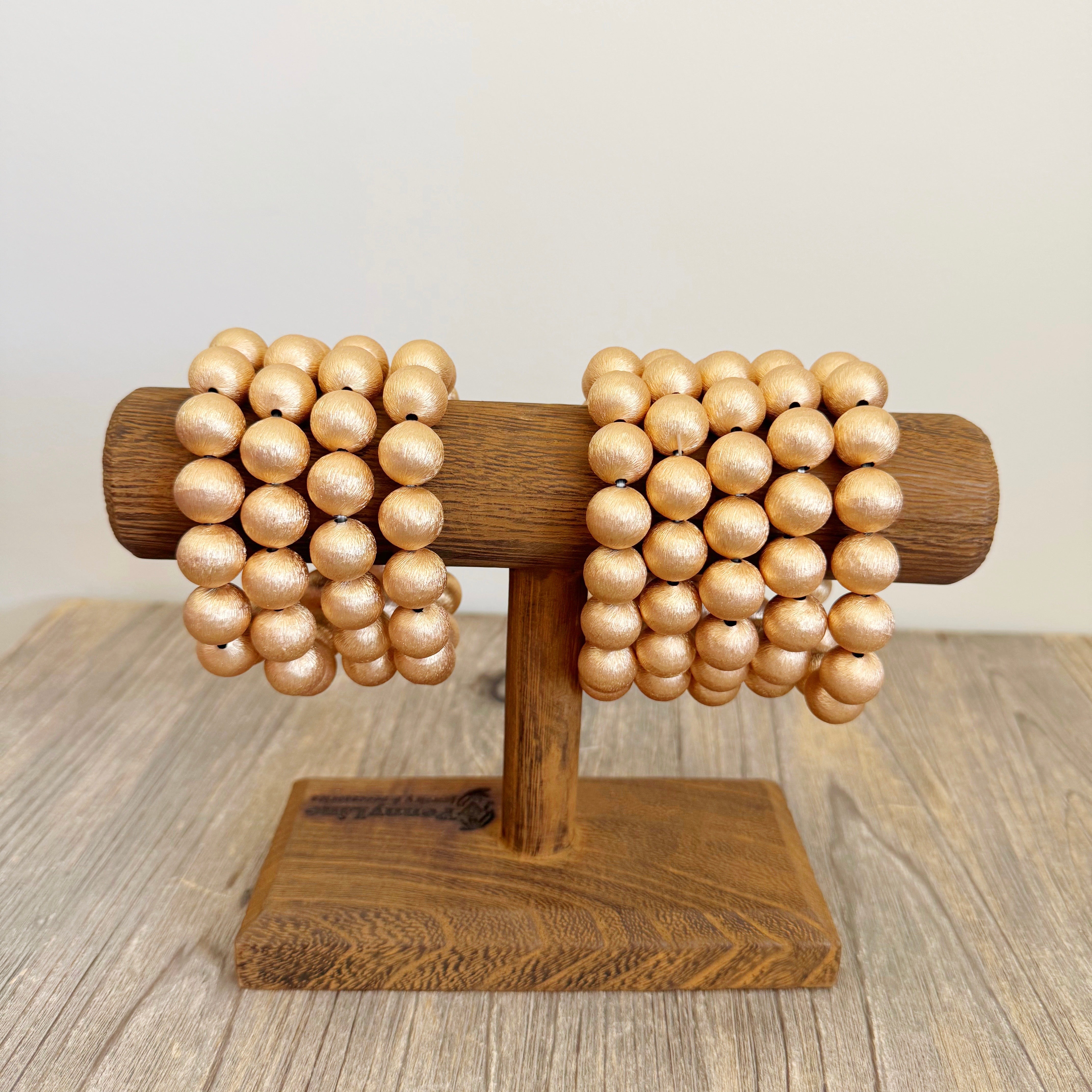 Brass Bead Bracelet
