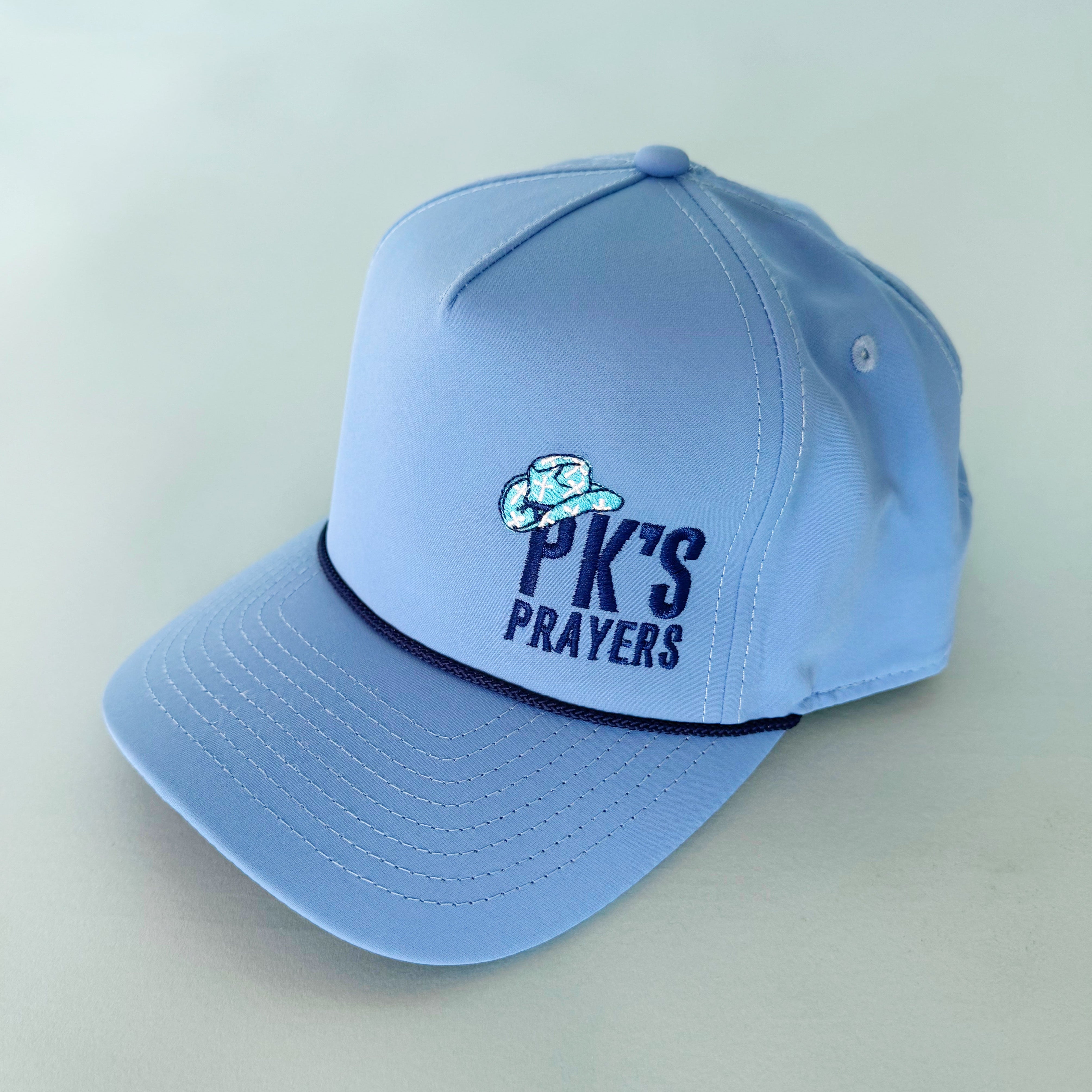 PK's Prayers Blue Trucker Hat