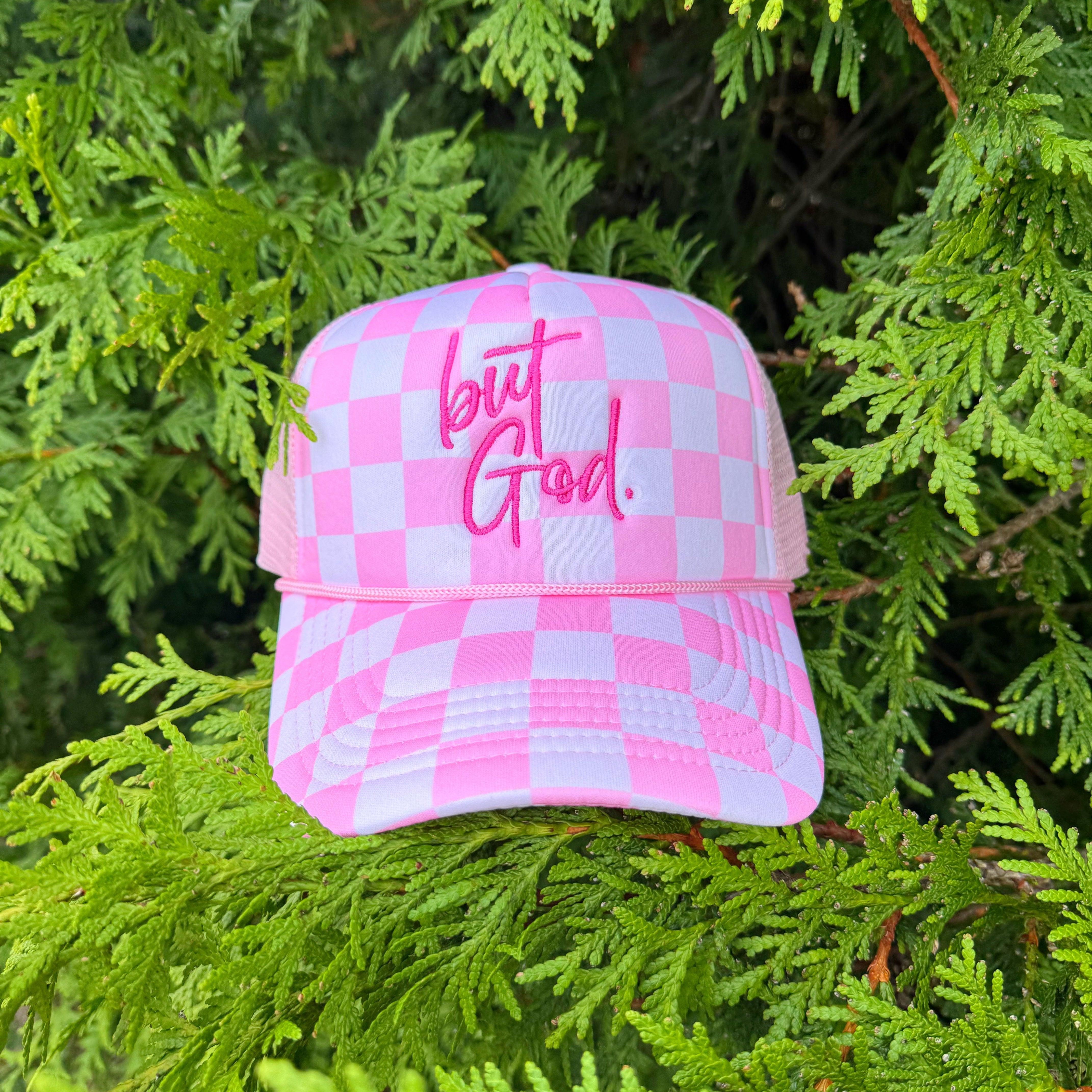 But God. Trucker Hat