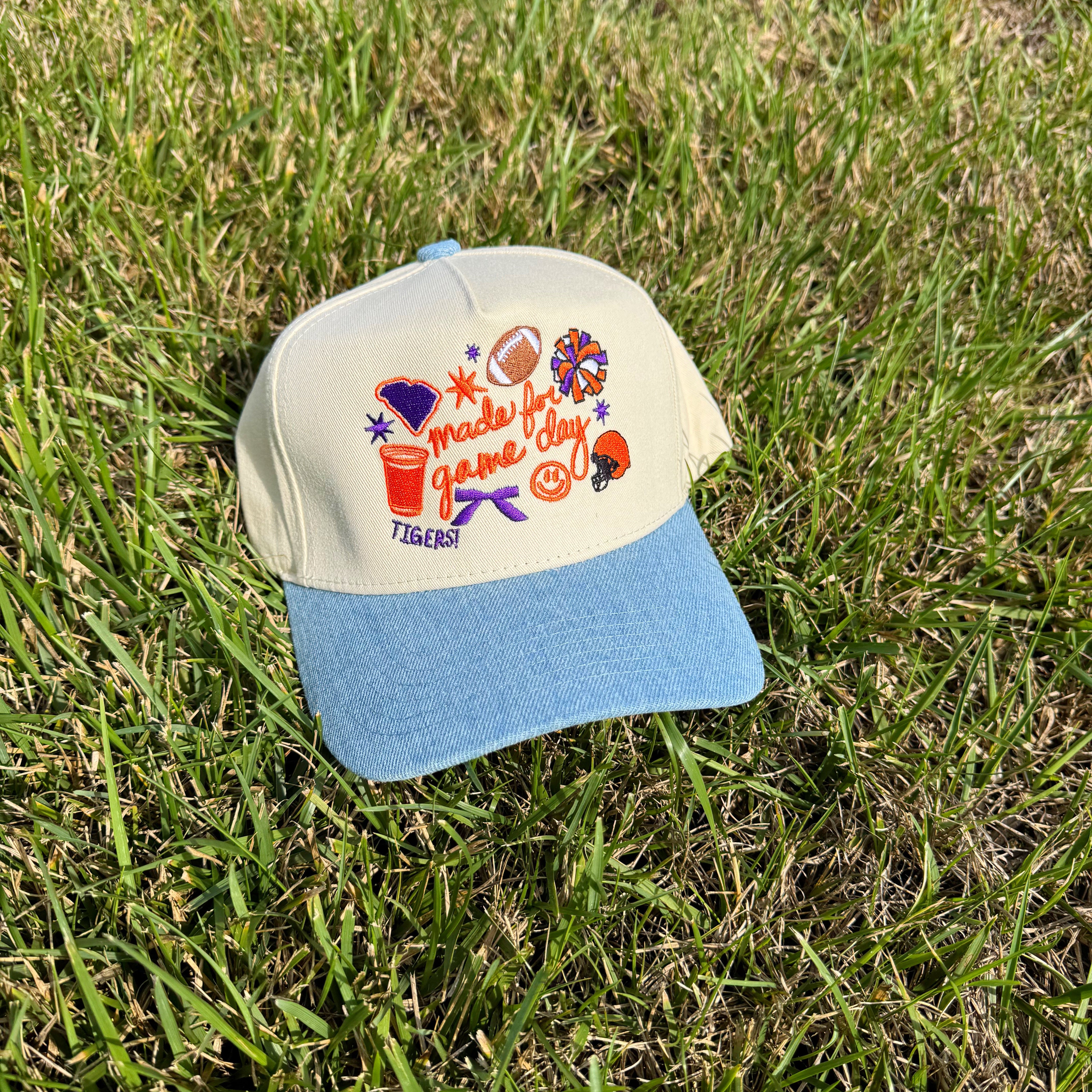 Clemson Made For Game Day Denim Hat