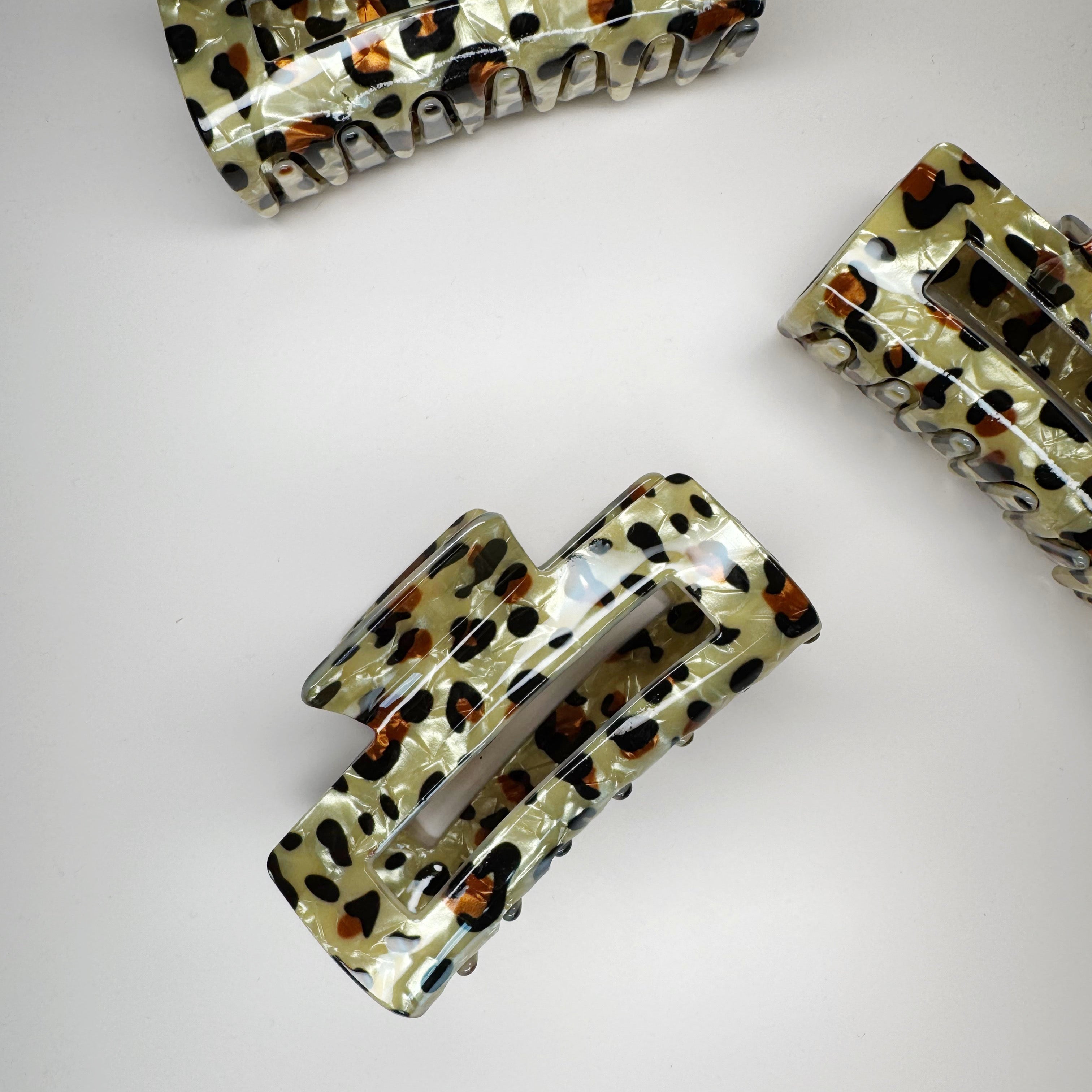 Leopard Claw Clip