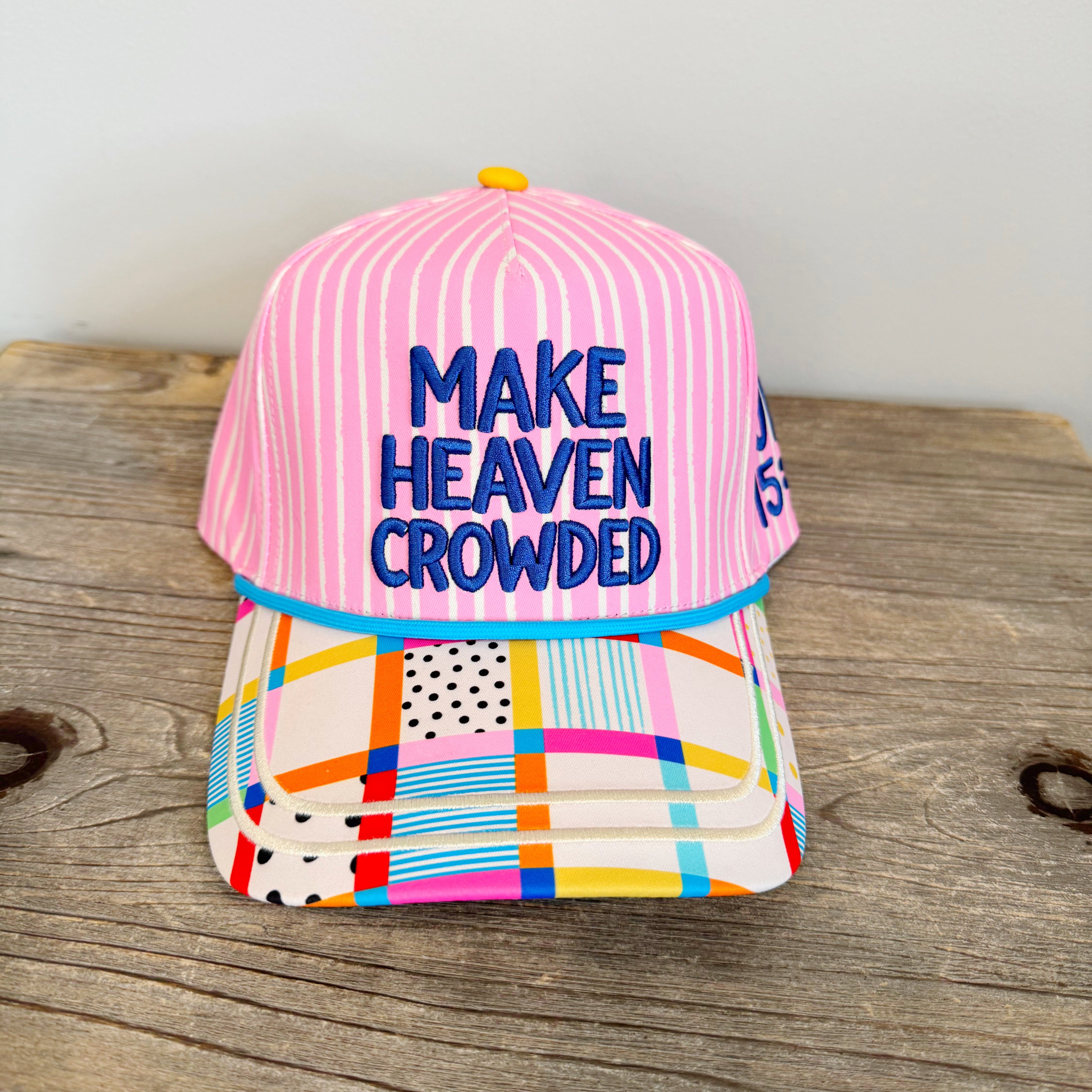 Make heaven Crowded Stripe Hat-Pre Order!
