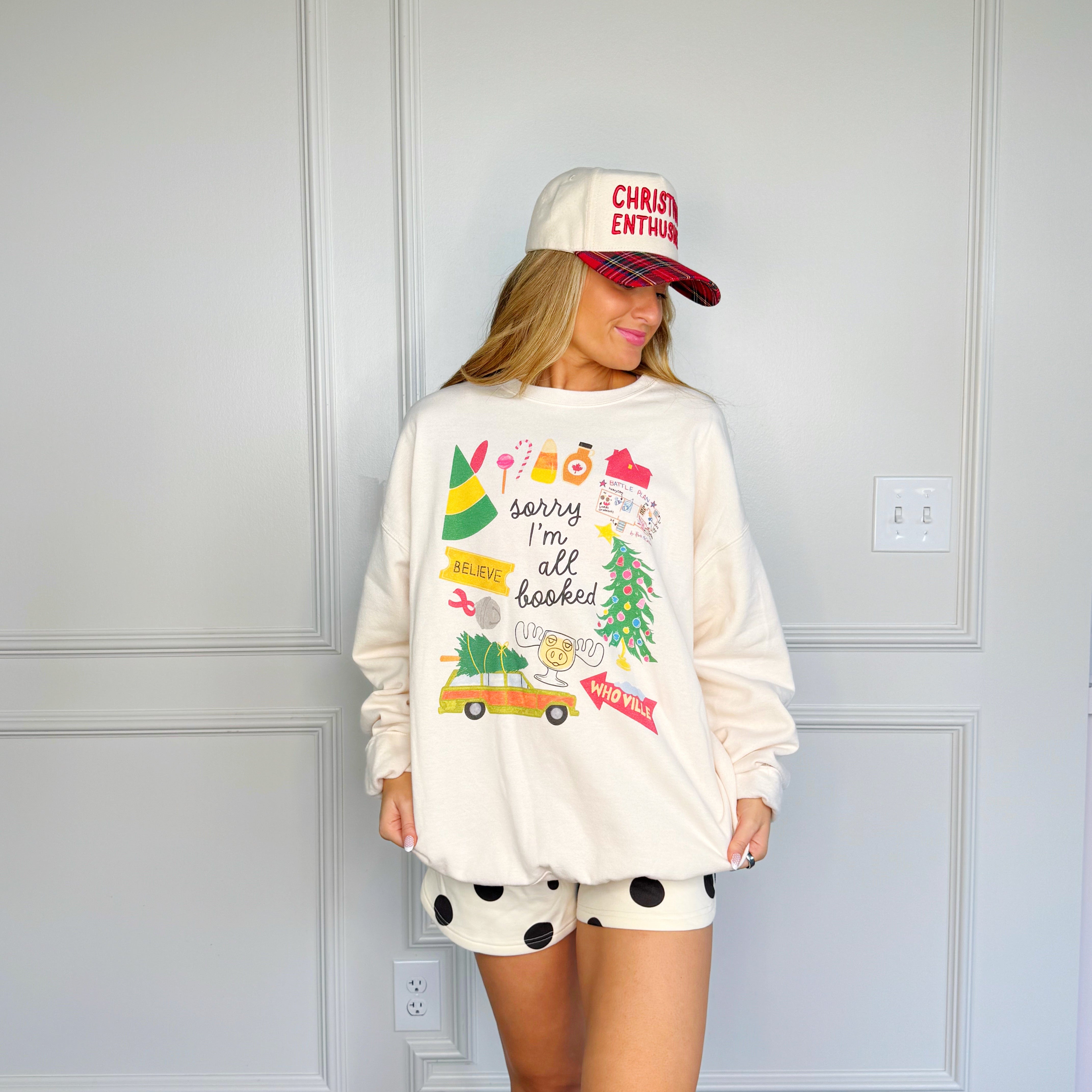 Sorry I'm All Booked Sweatshirt