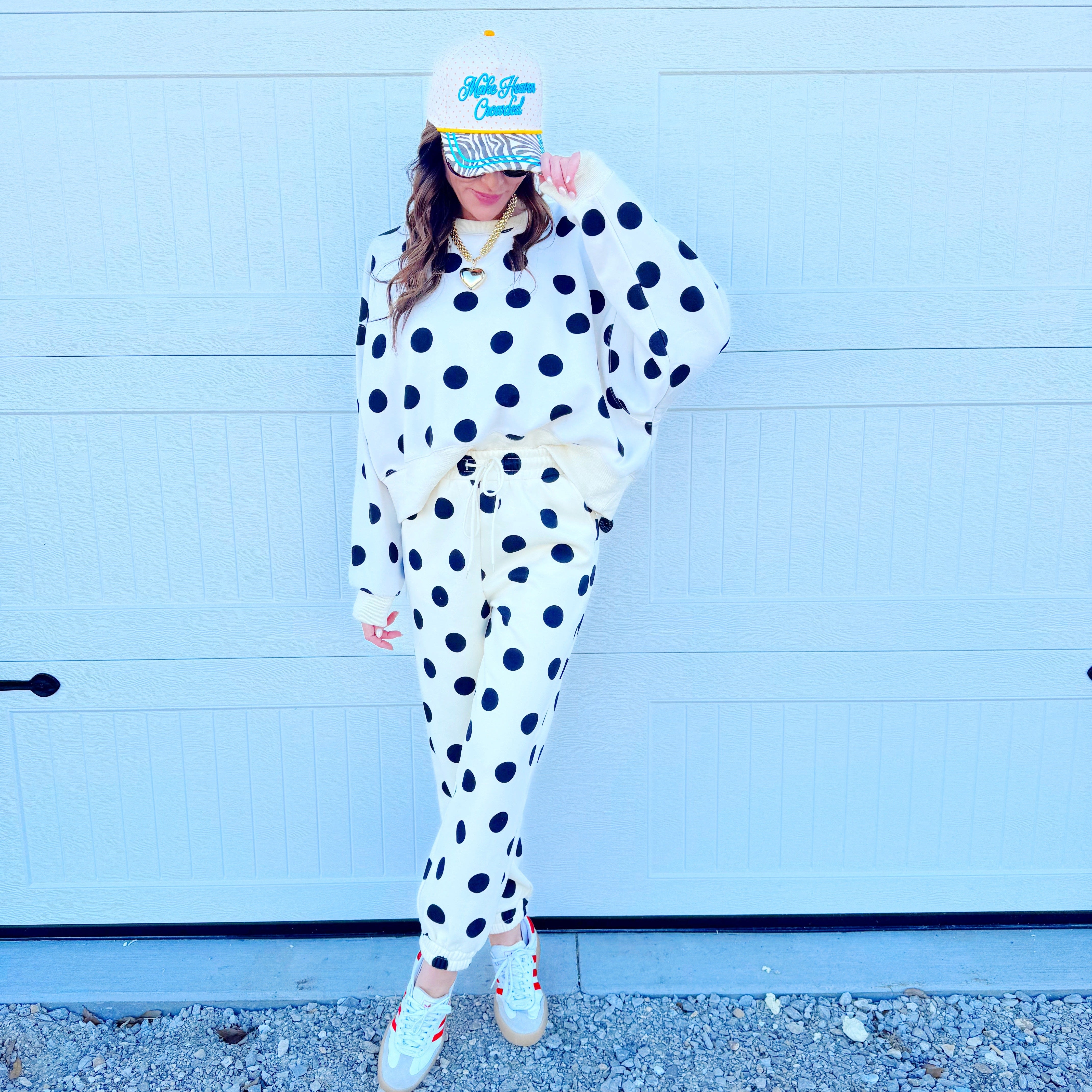 Polka Dot Sweatpants