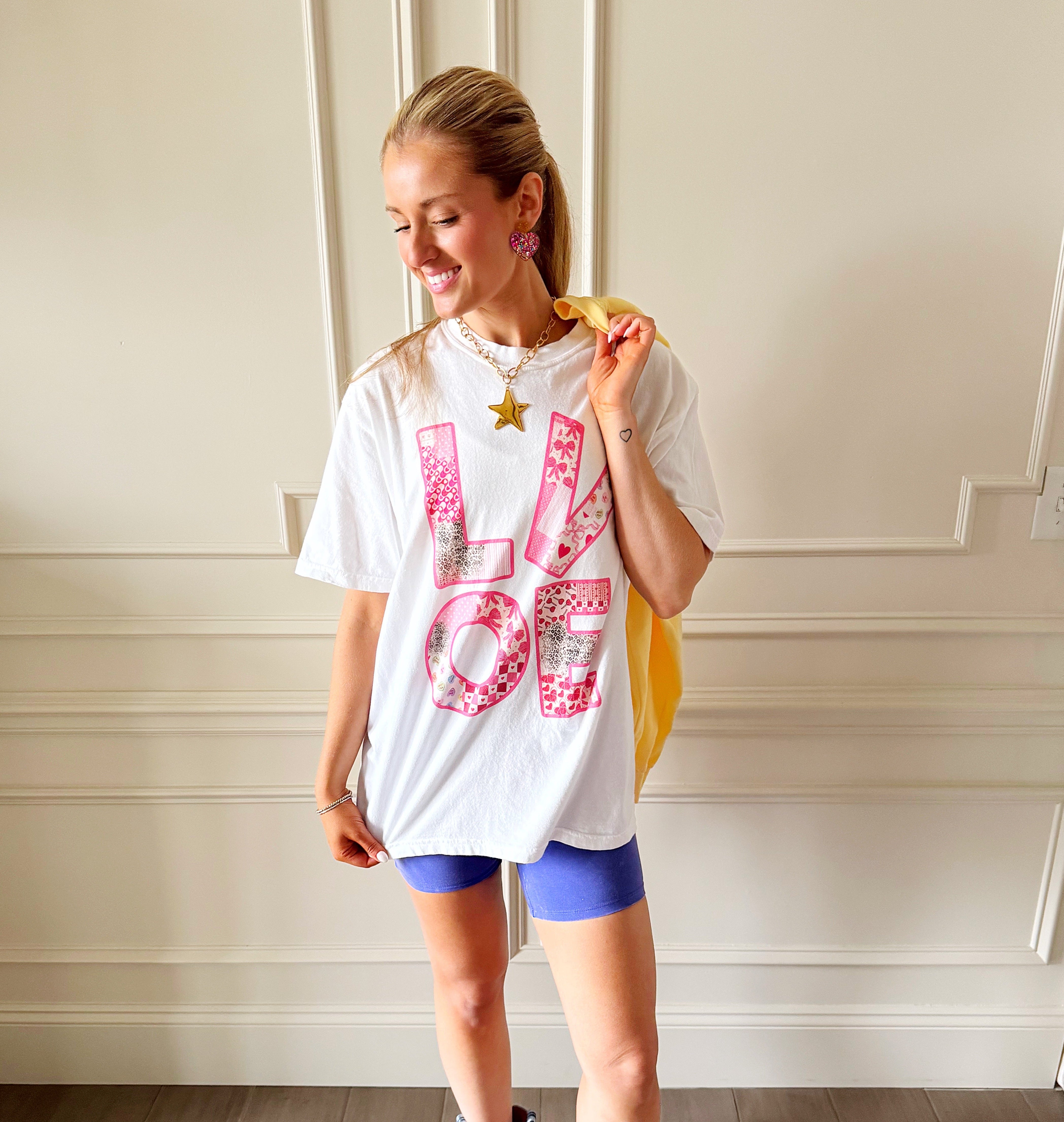 Patchwork Love Youth & Adult Tee