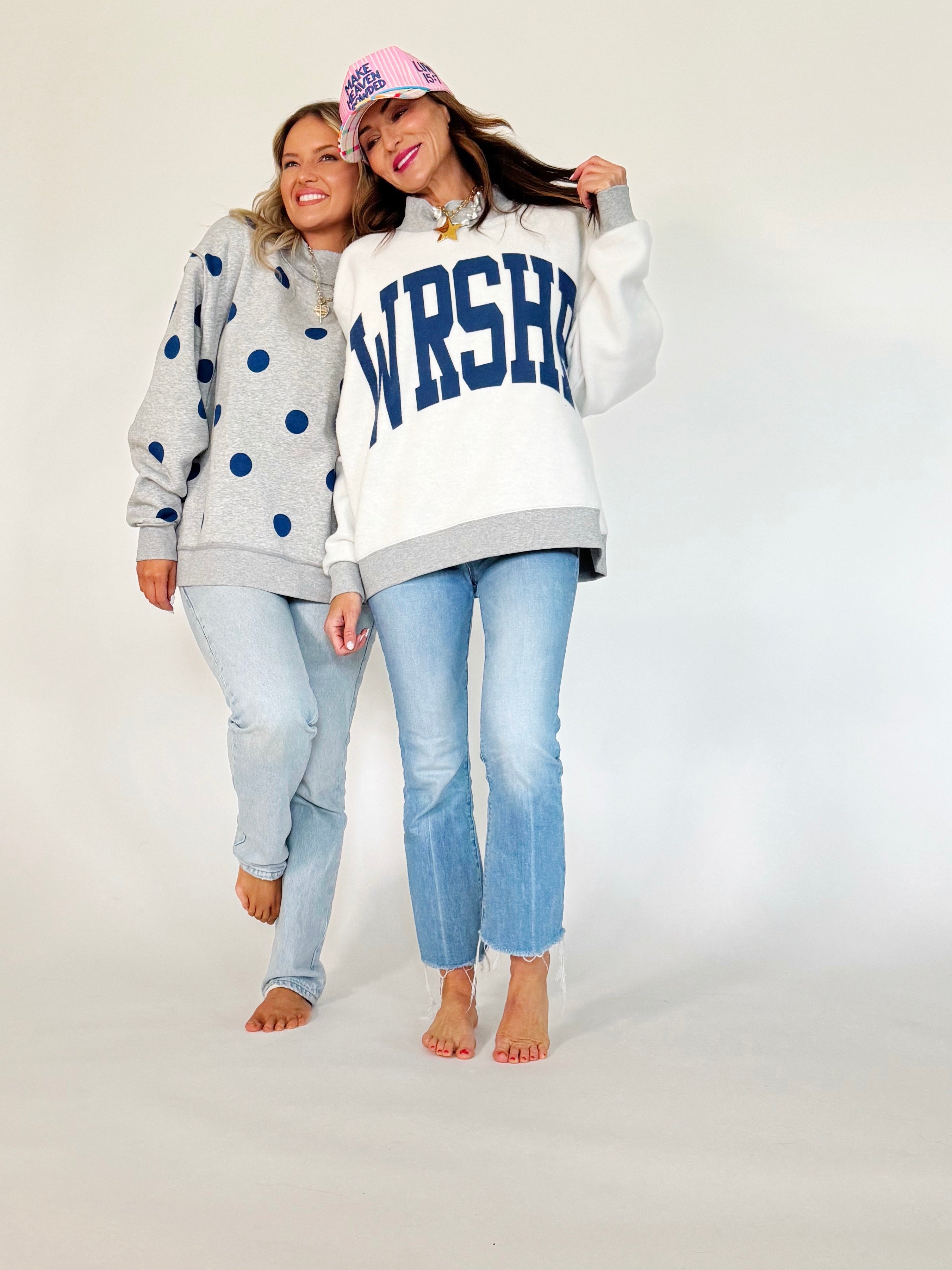 WRSHP 2-Sided Mock Sweatshirt - Pre Order!