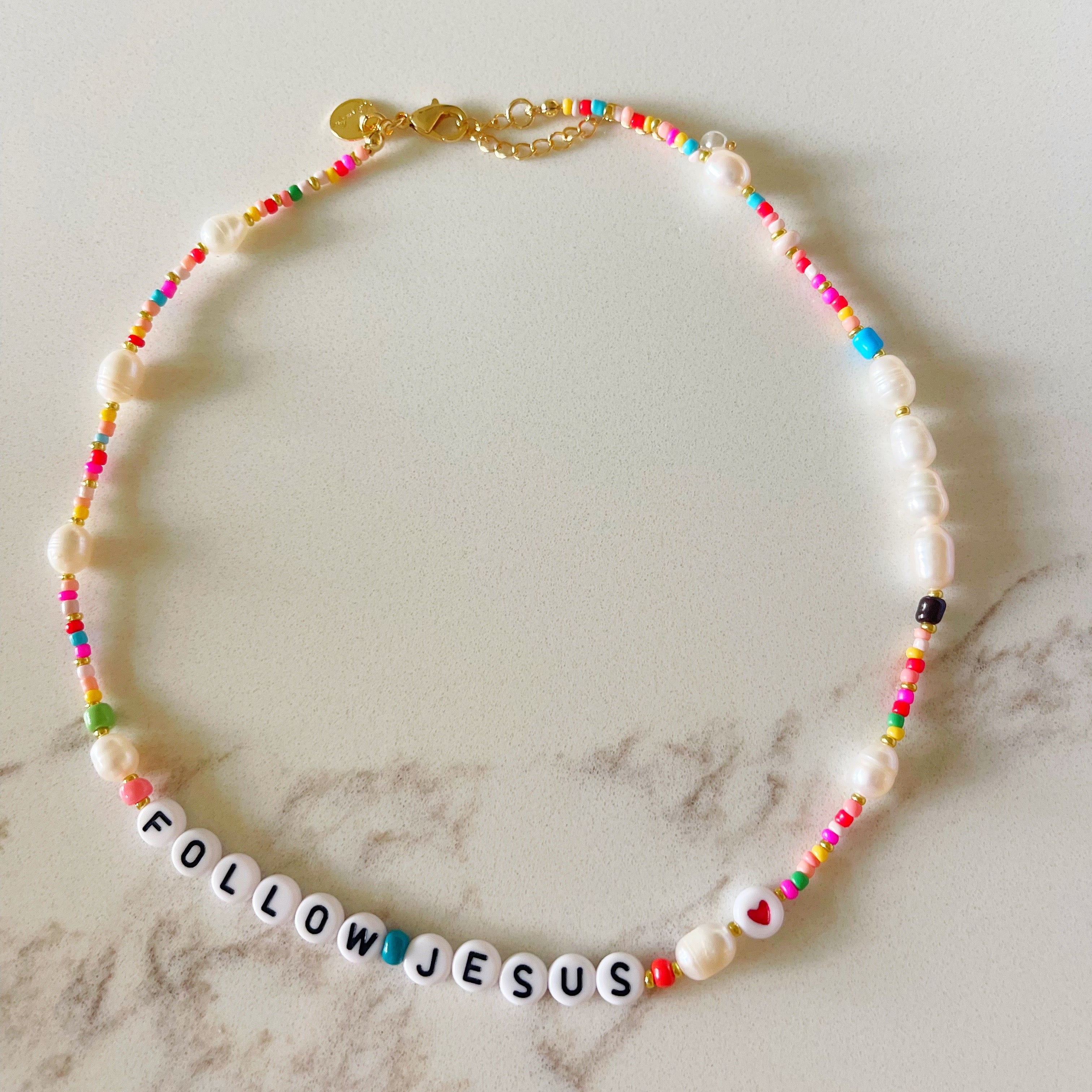 Follow Jesus Necklace