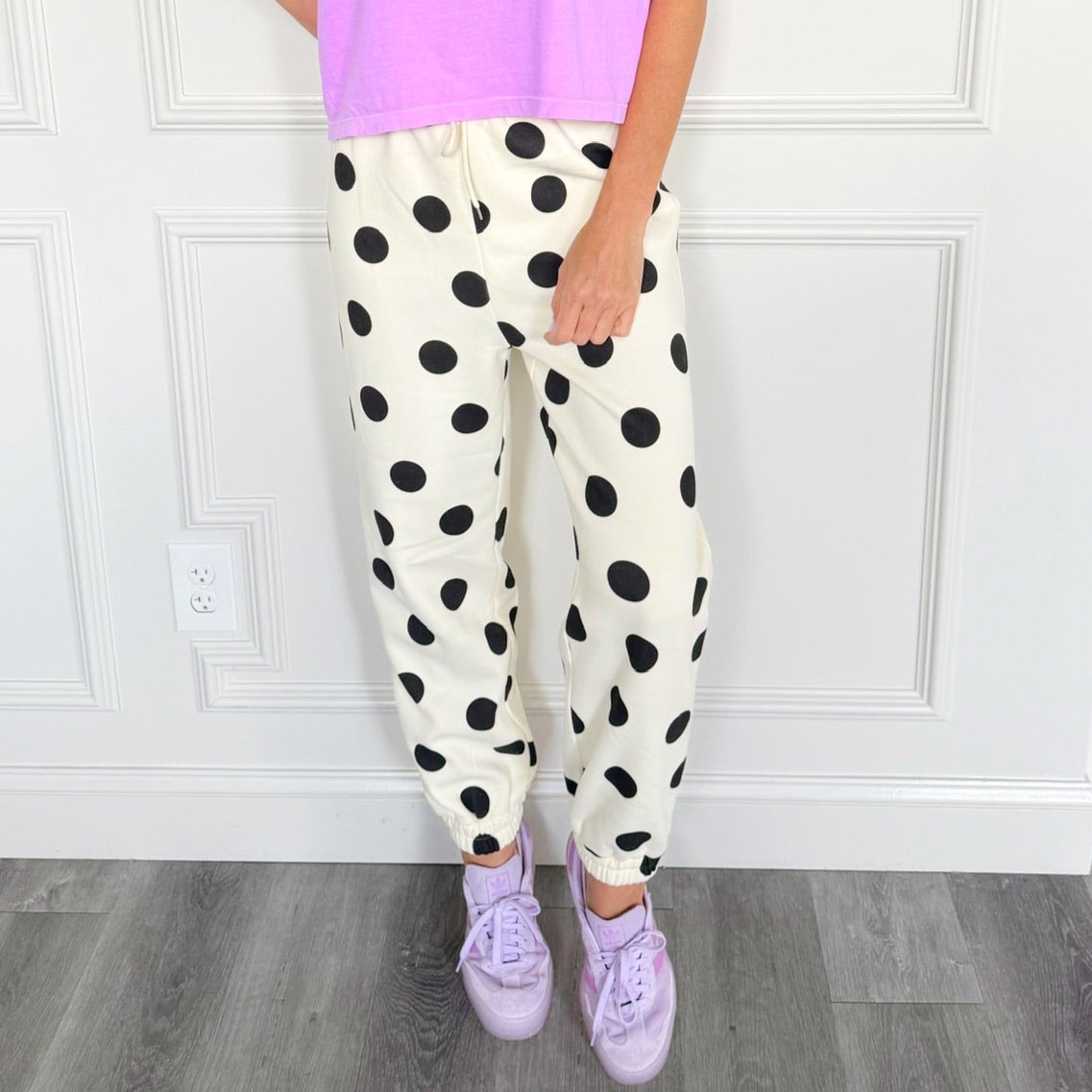 Polka Dot Sweatpants - Pre Order!