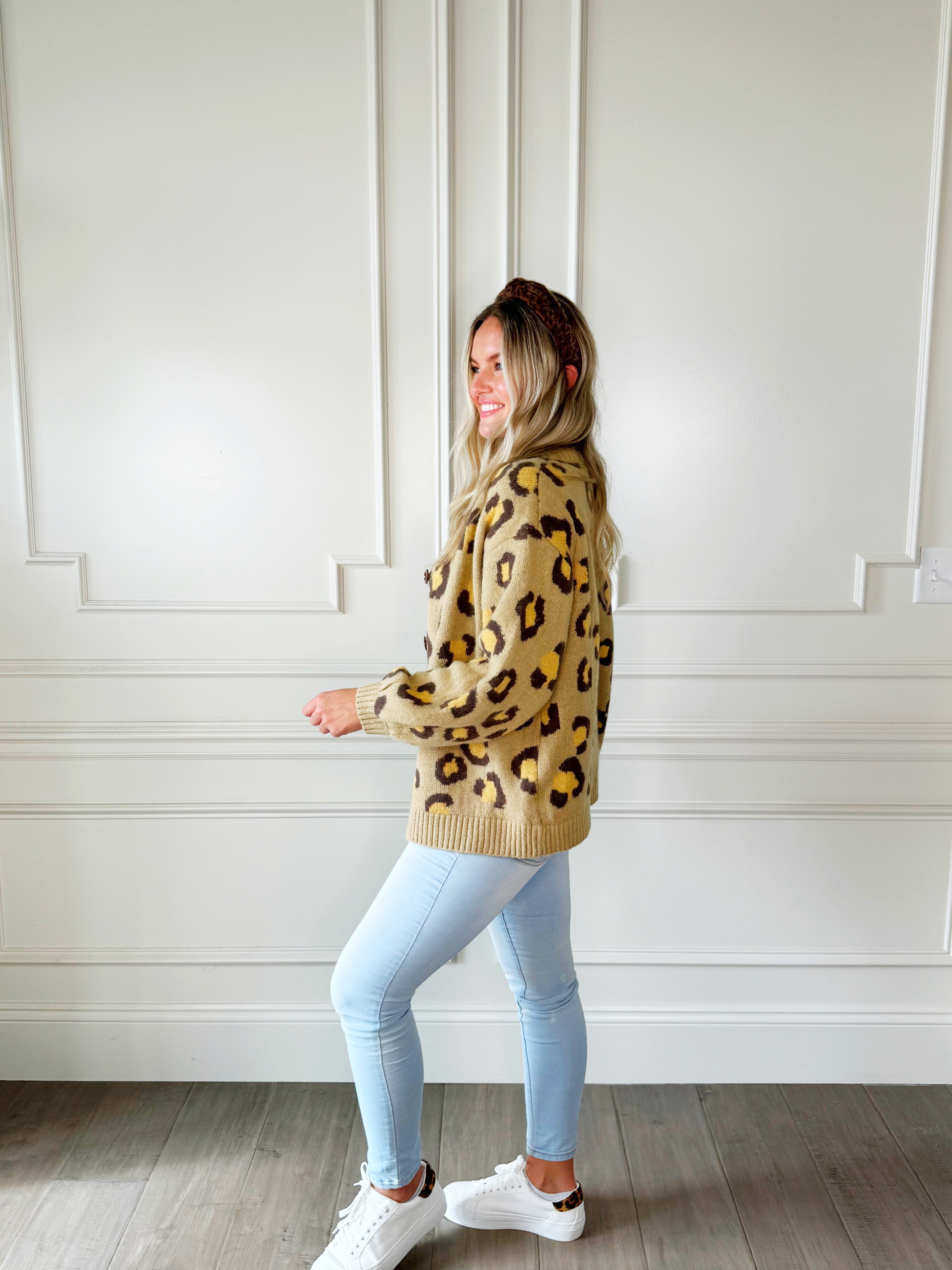 Leopard Cardigan