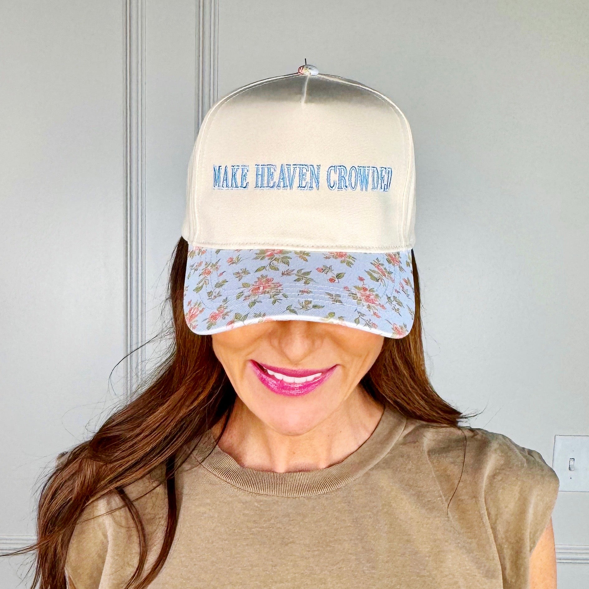 Make Heaven Crowded Trucker Hat