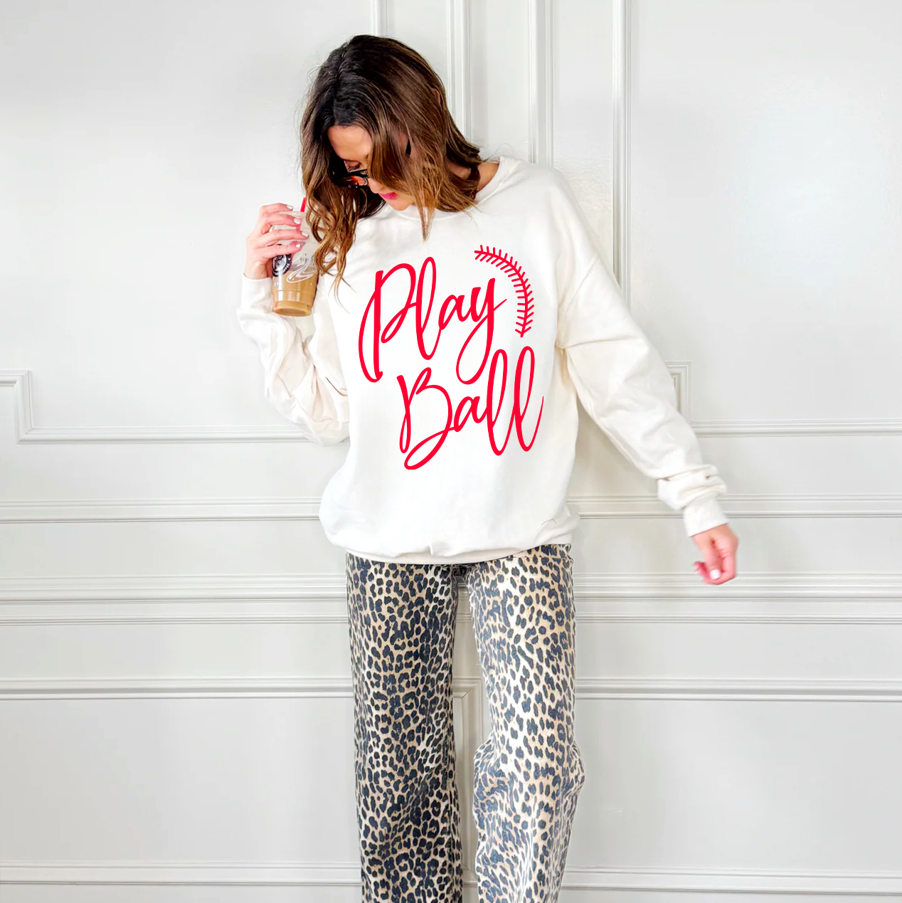 Puff Red Play Ball Sweatshirt