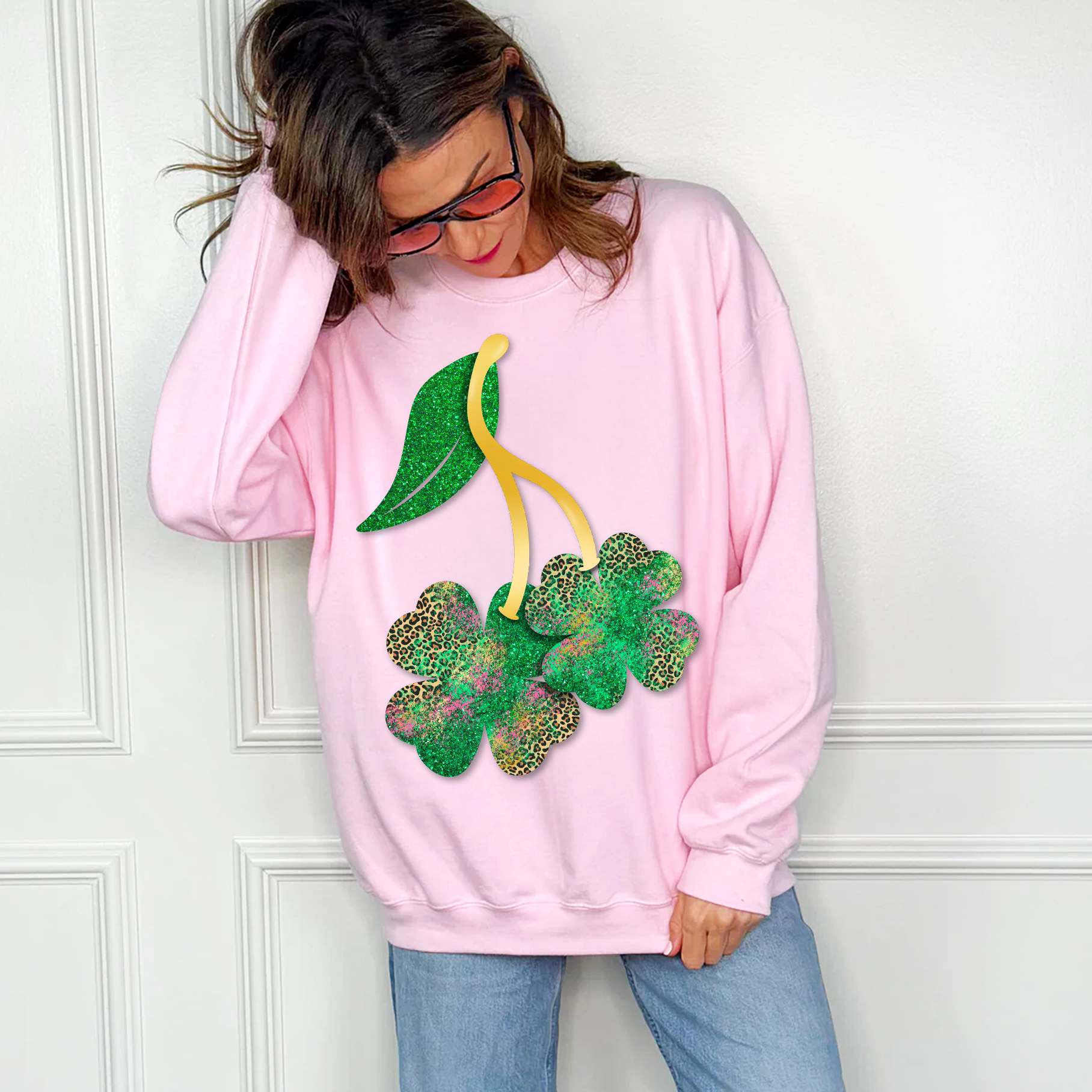 Clover Cherries Sweatshirt