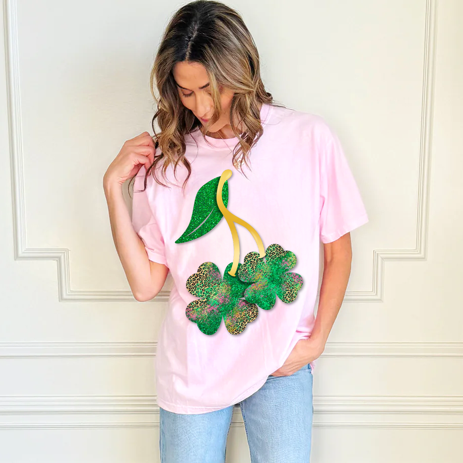 Clover Cherries Tee