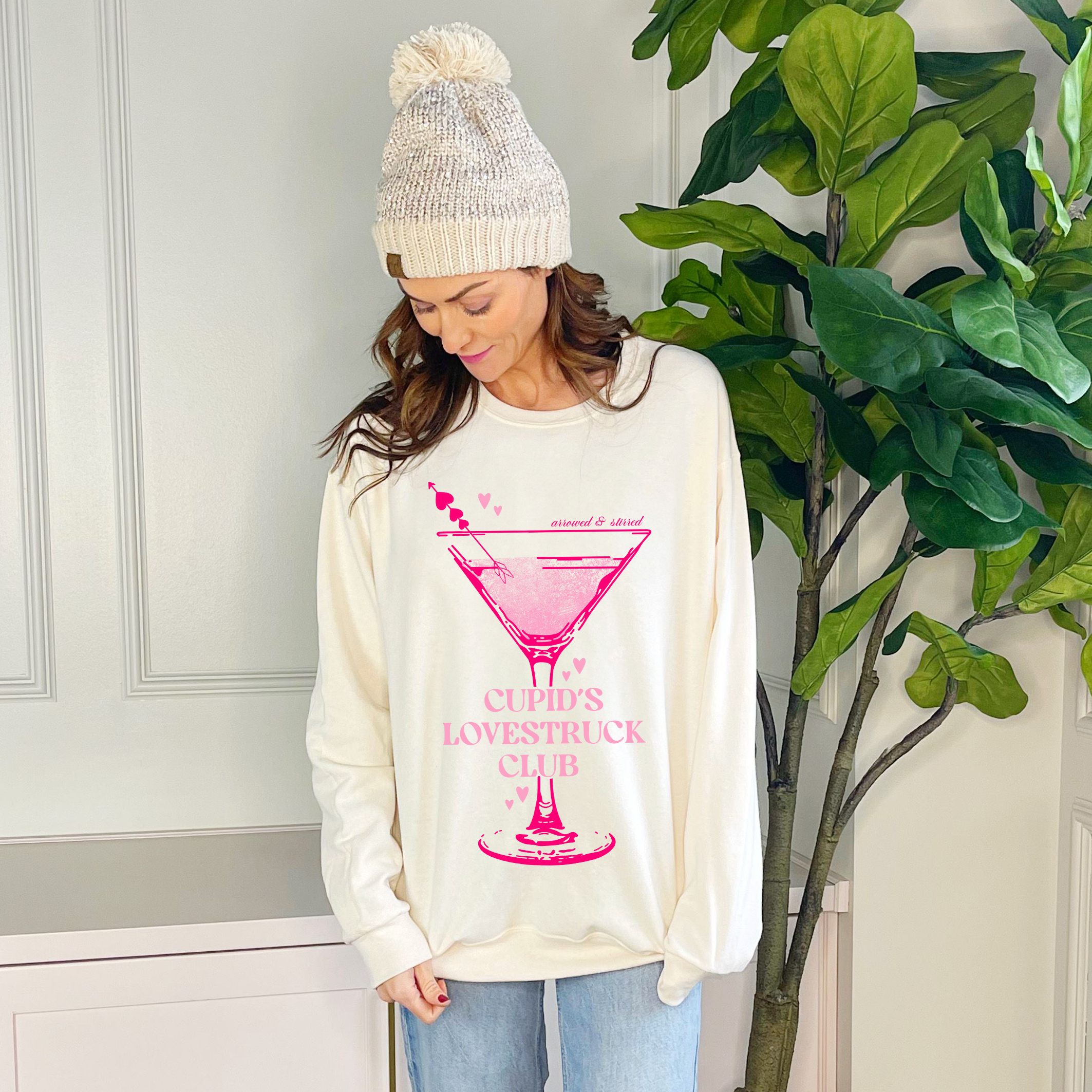 Cupid's Cocktail Sweatshirt