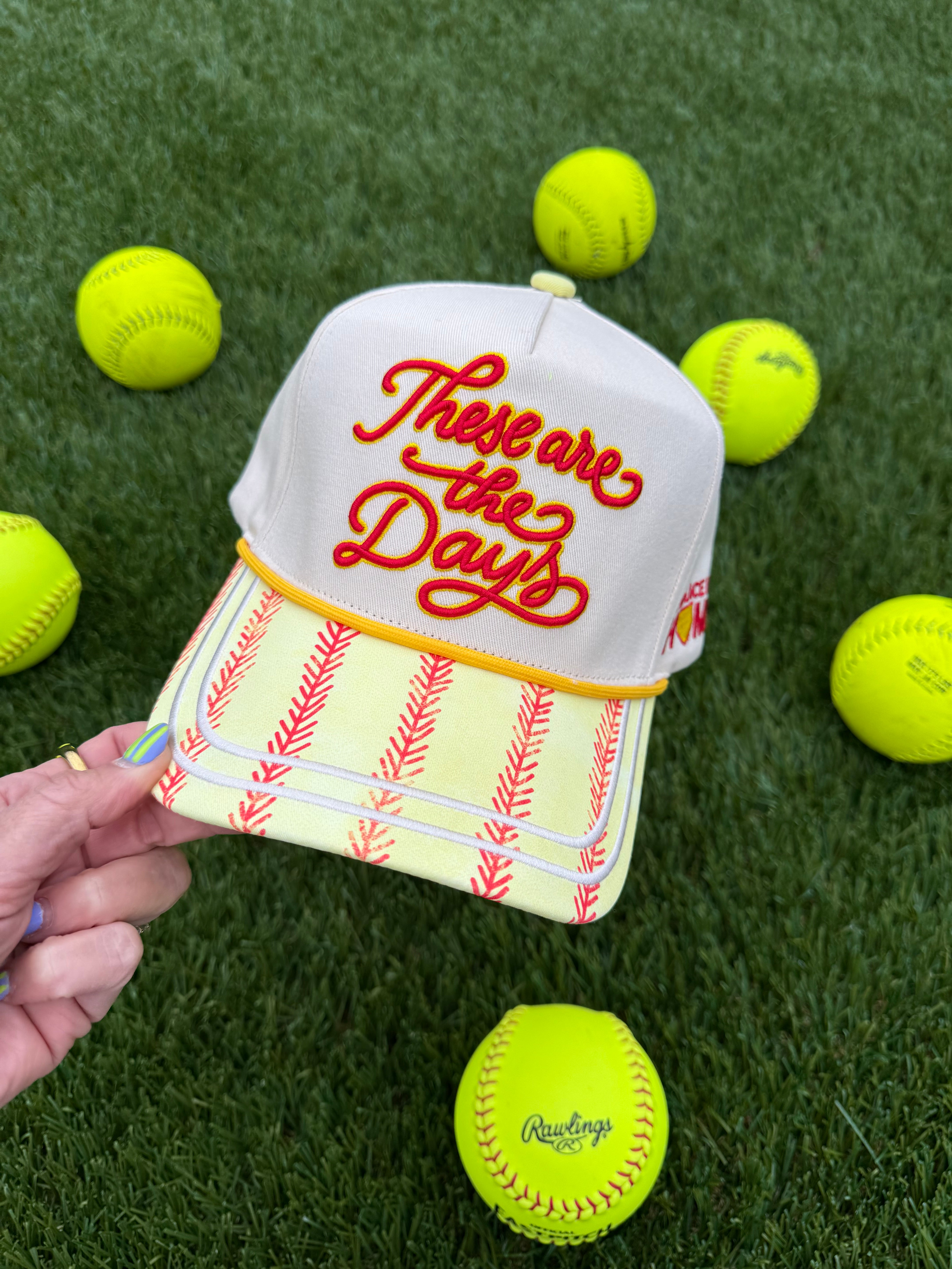 Softball These are the Days Hat- Pre Order