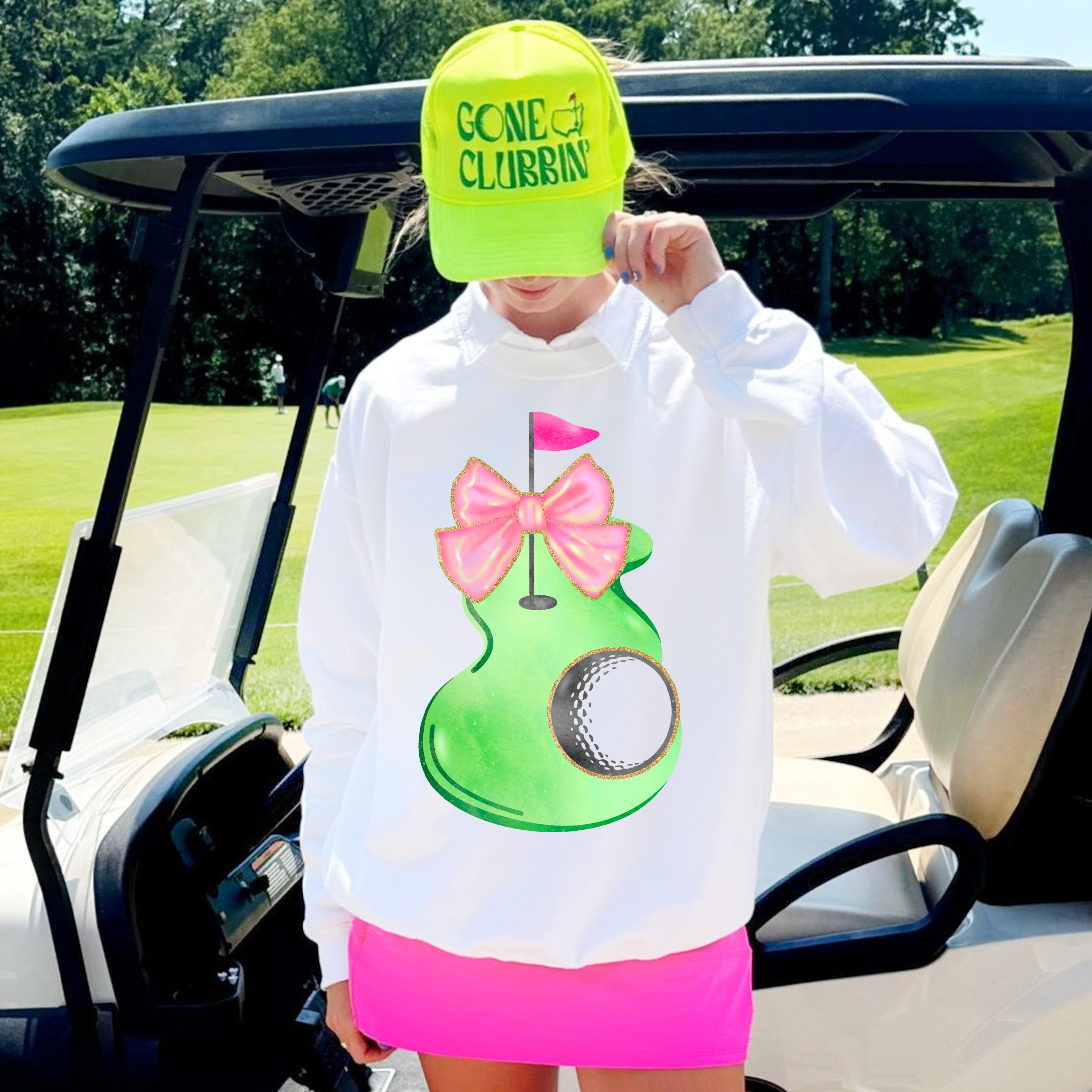 Golf Bow Sweatshirt