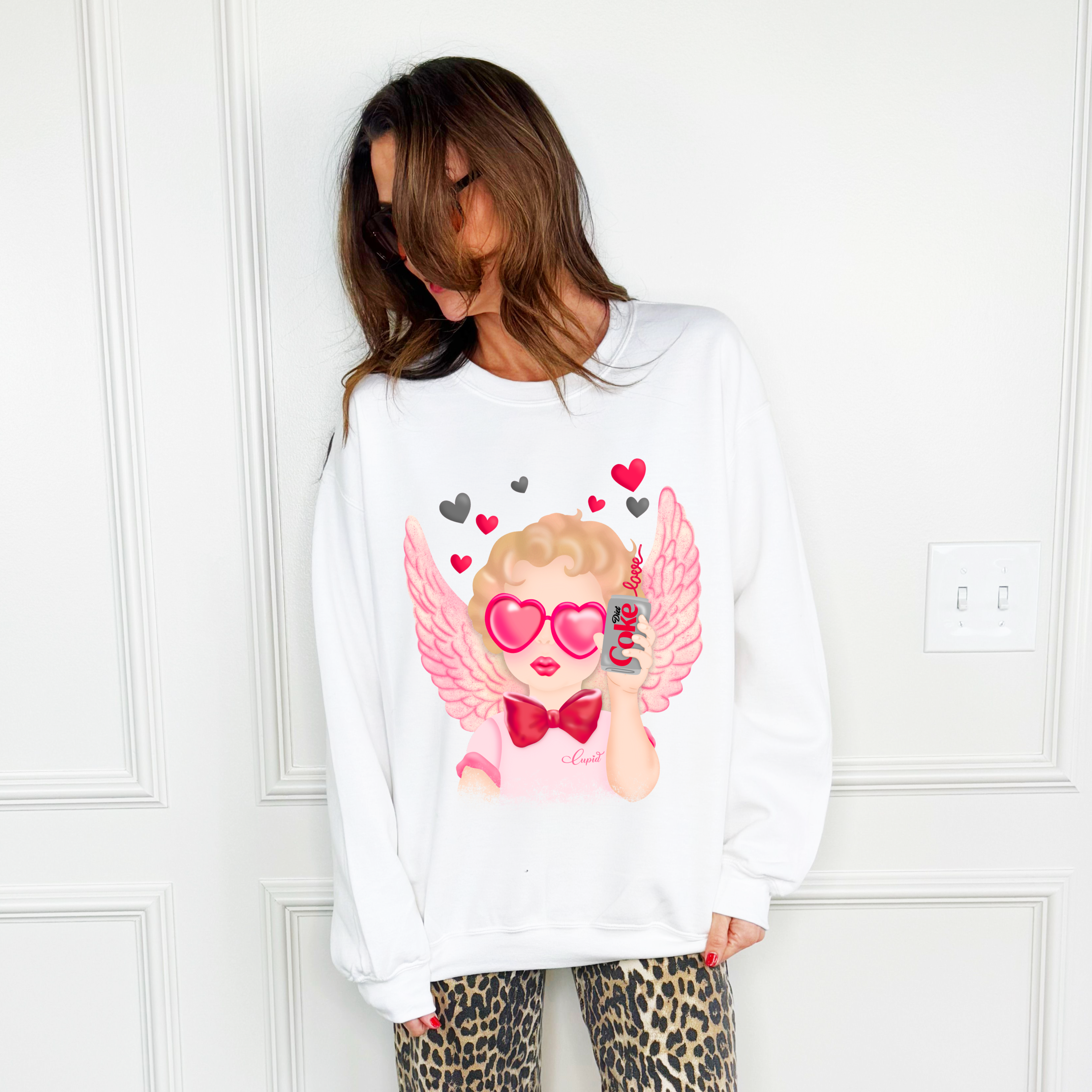 Diet Coke Cupid Sweatshirt