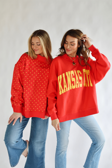 Kansas City 2-Sided Mock Sweatshirt
