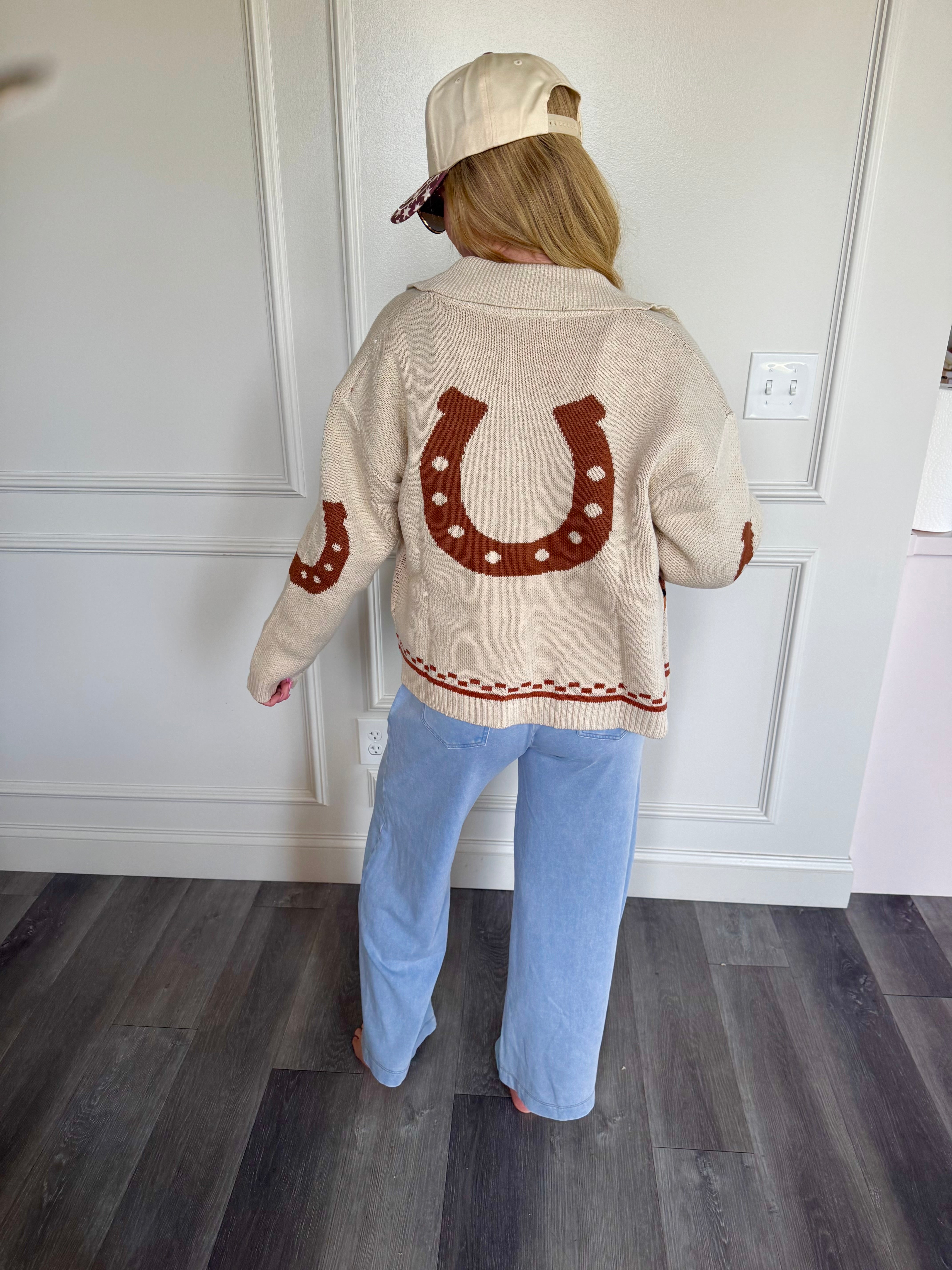 Saddle Club Cream Cardigan
