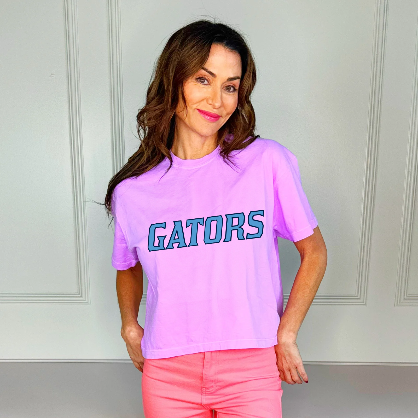 Gators Crop Tee