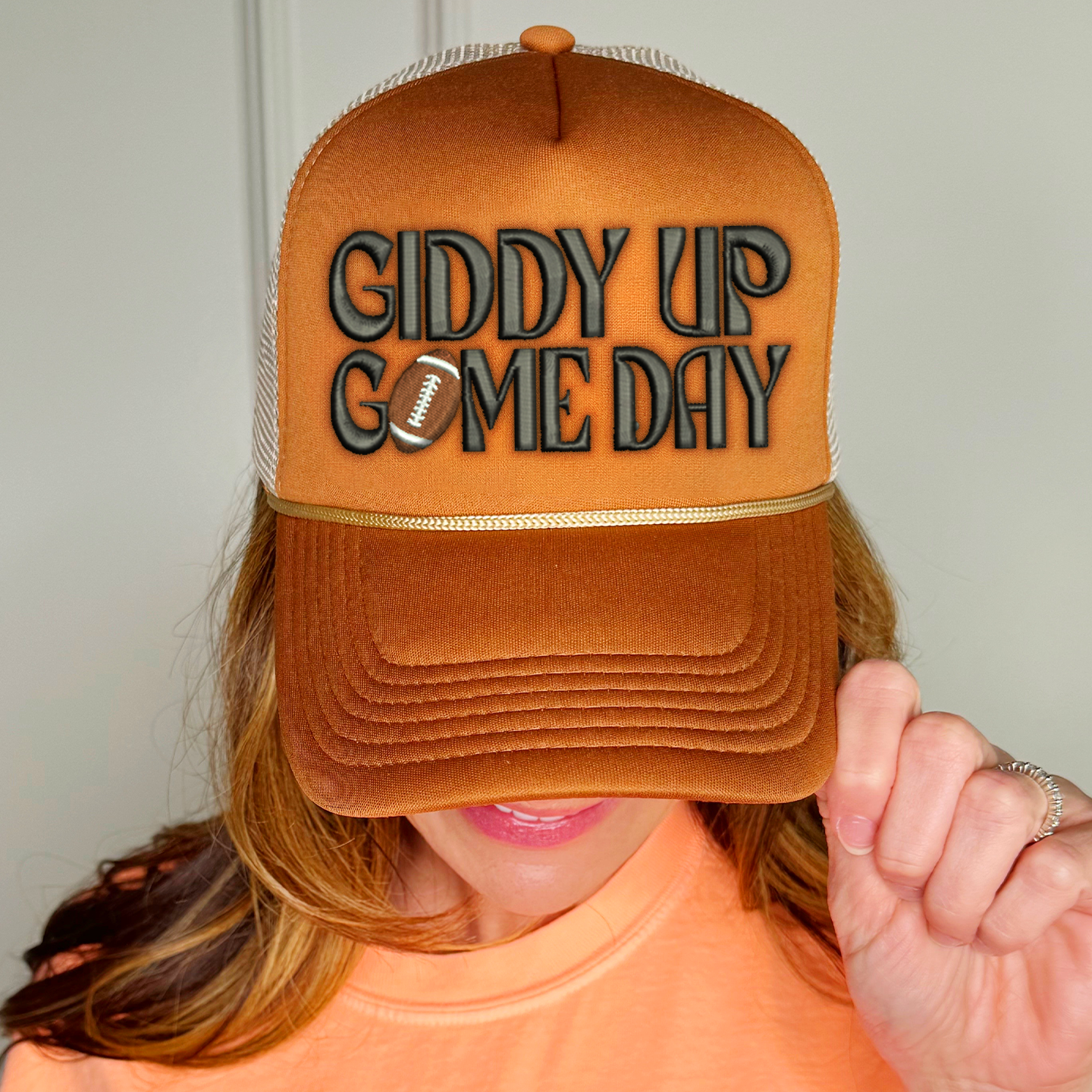 Giddy Up Game Day Trucker Hat