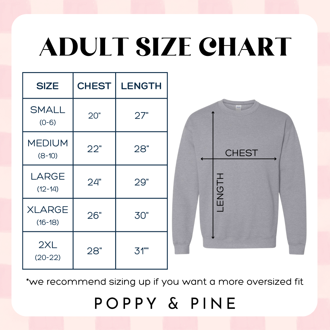 Arizona Inspired Checkered Youth & Adult Sweatshirt