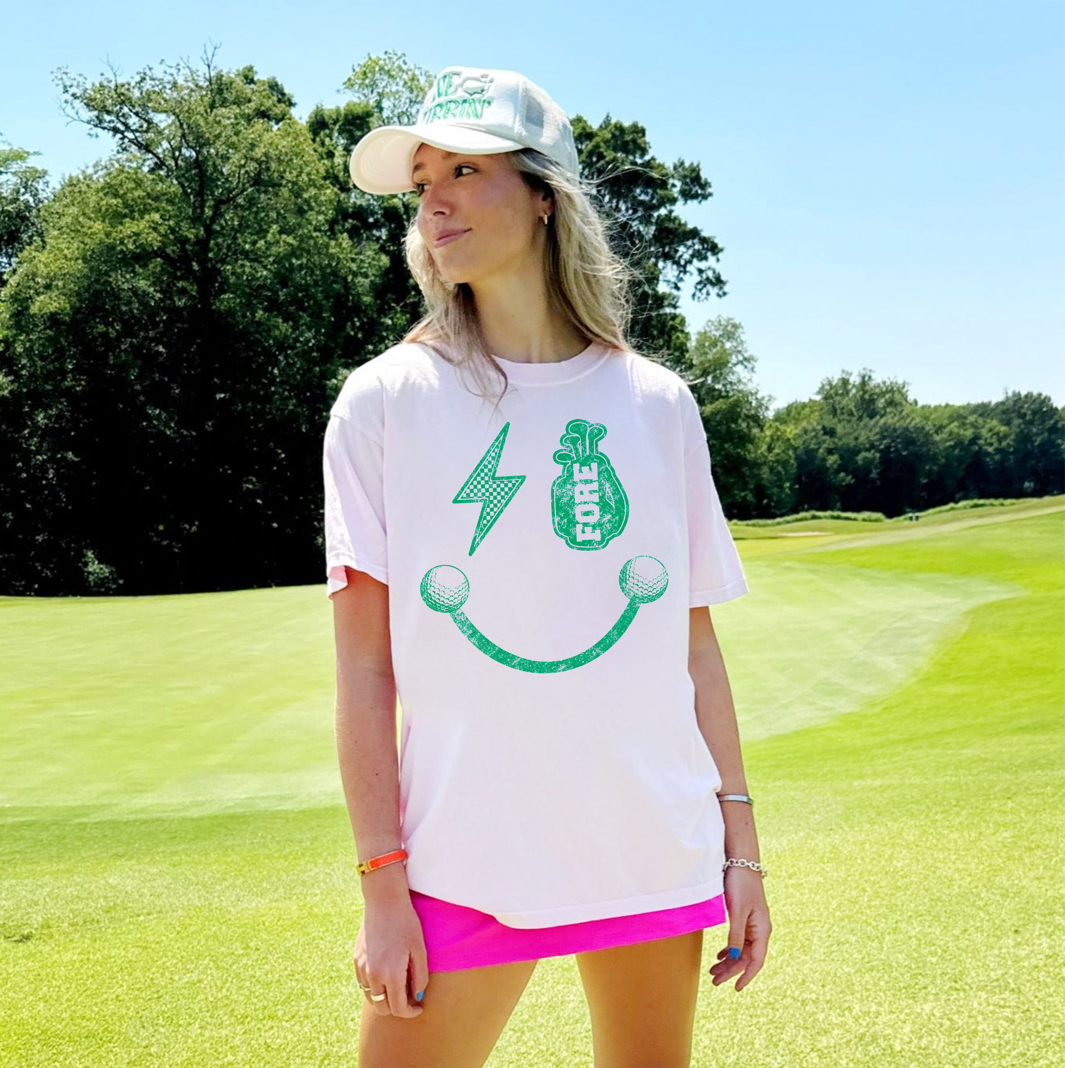 Golf Smiley Tee