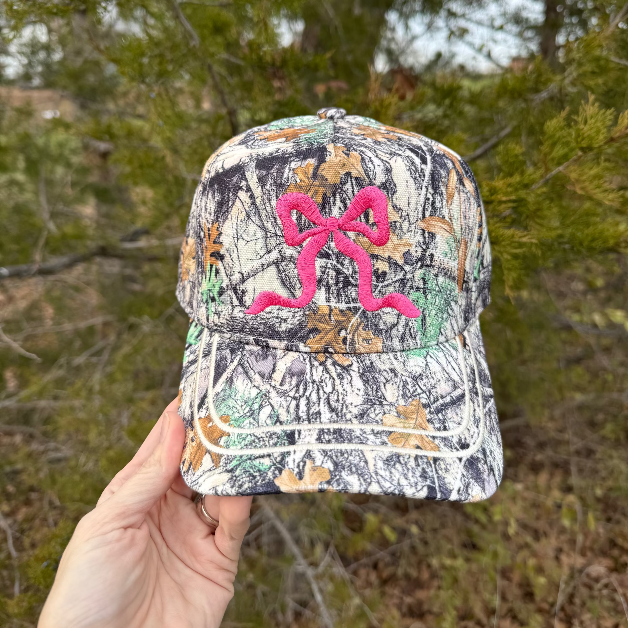 Bow Camo Trucker Hat