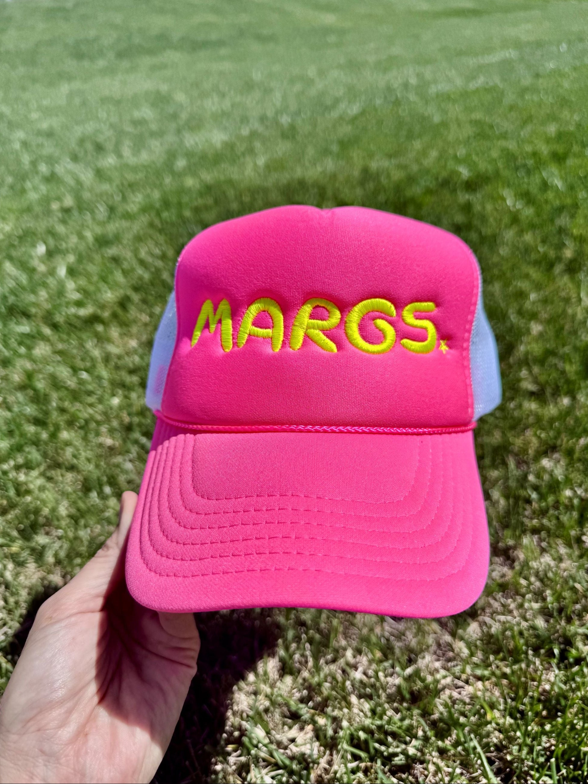 Margs Embroidered Trucker Hat