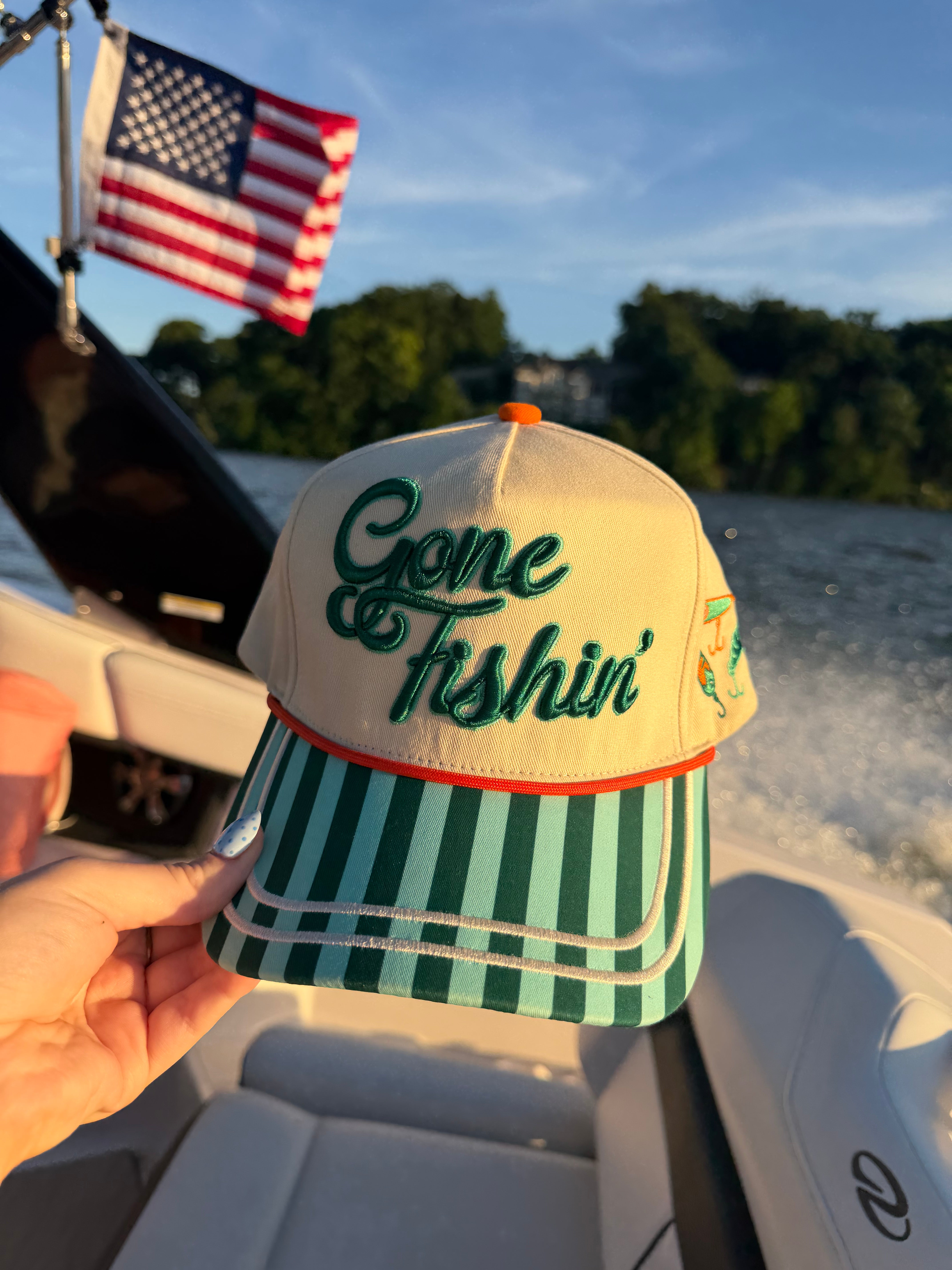 Gone Fishin Hat