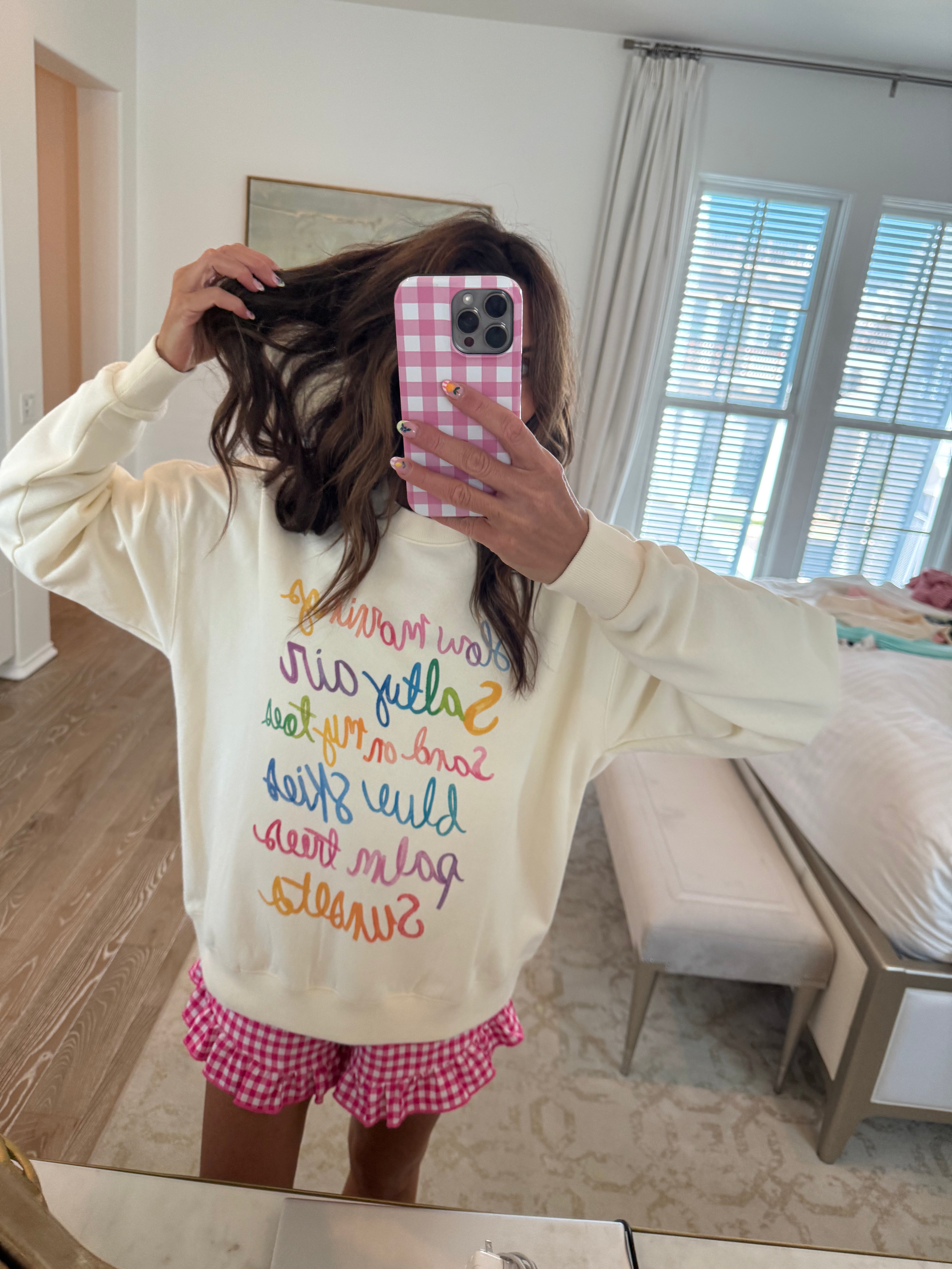 Slow Mornings & Salty Air Sweatshirt