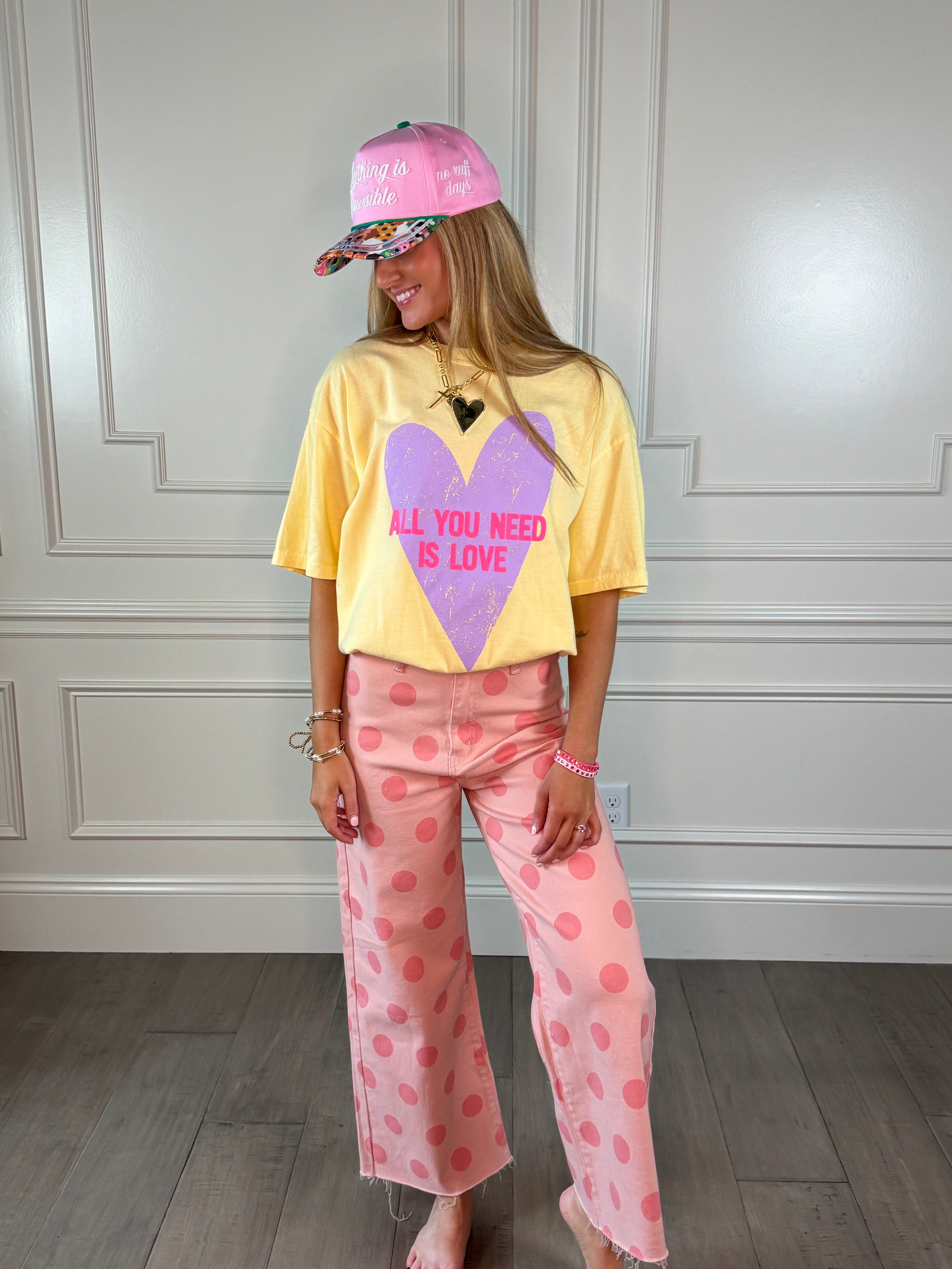 Heart All You Need You is Love Tee