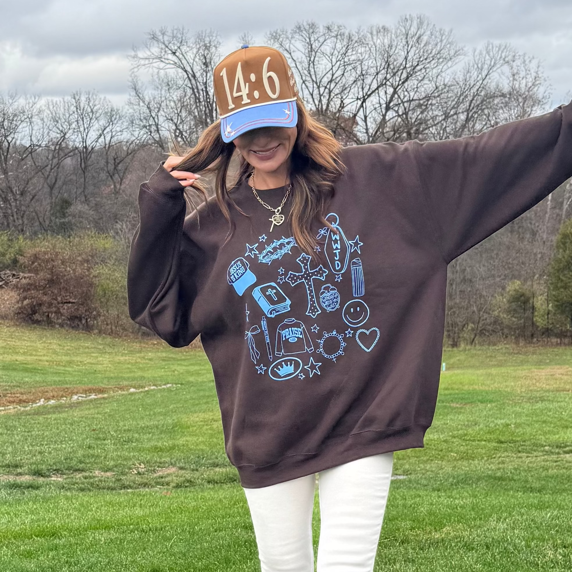 Faith Collage Sweatshirt