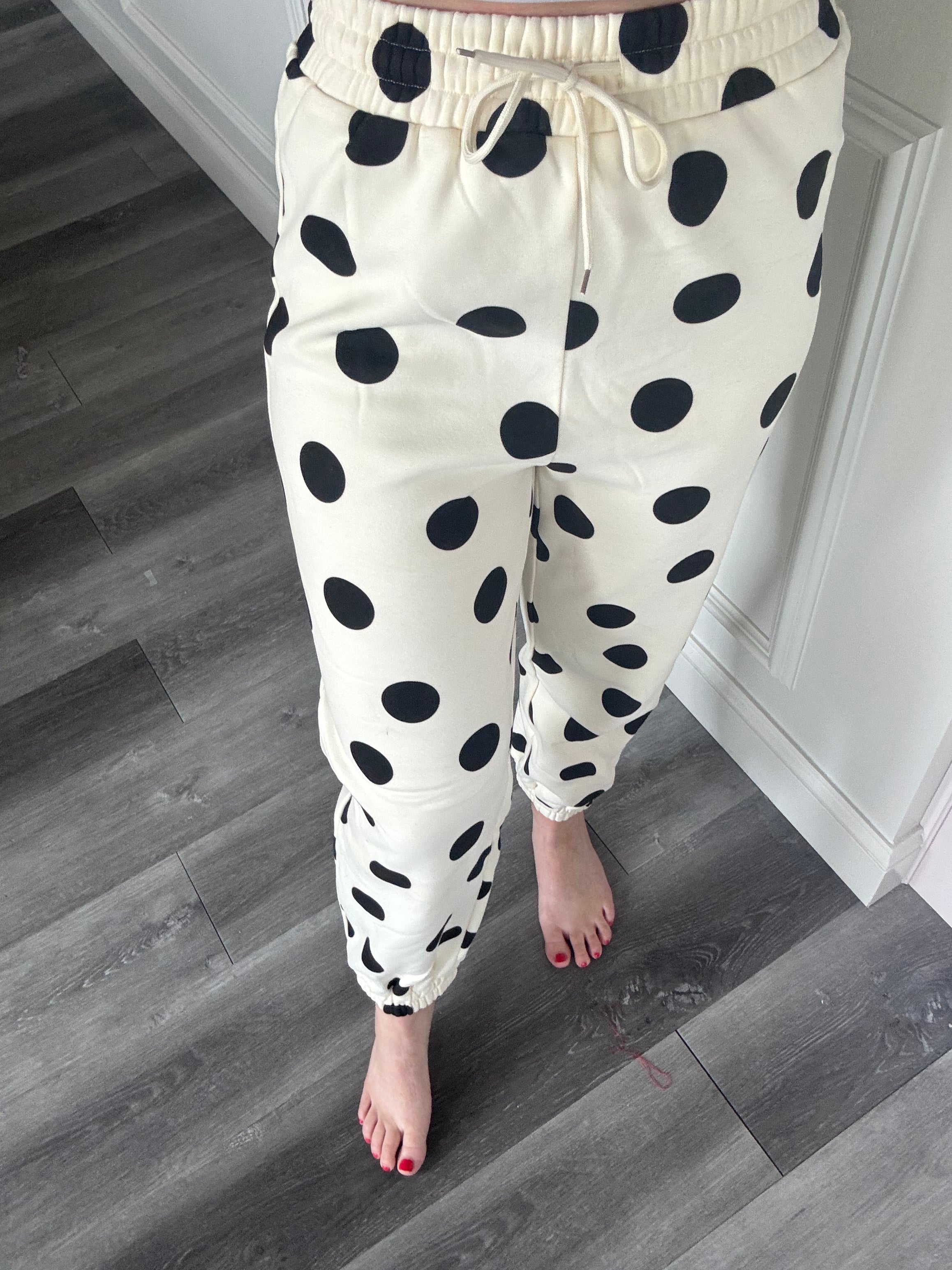 Polka Dot Sweatpants - Pre Order!