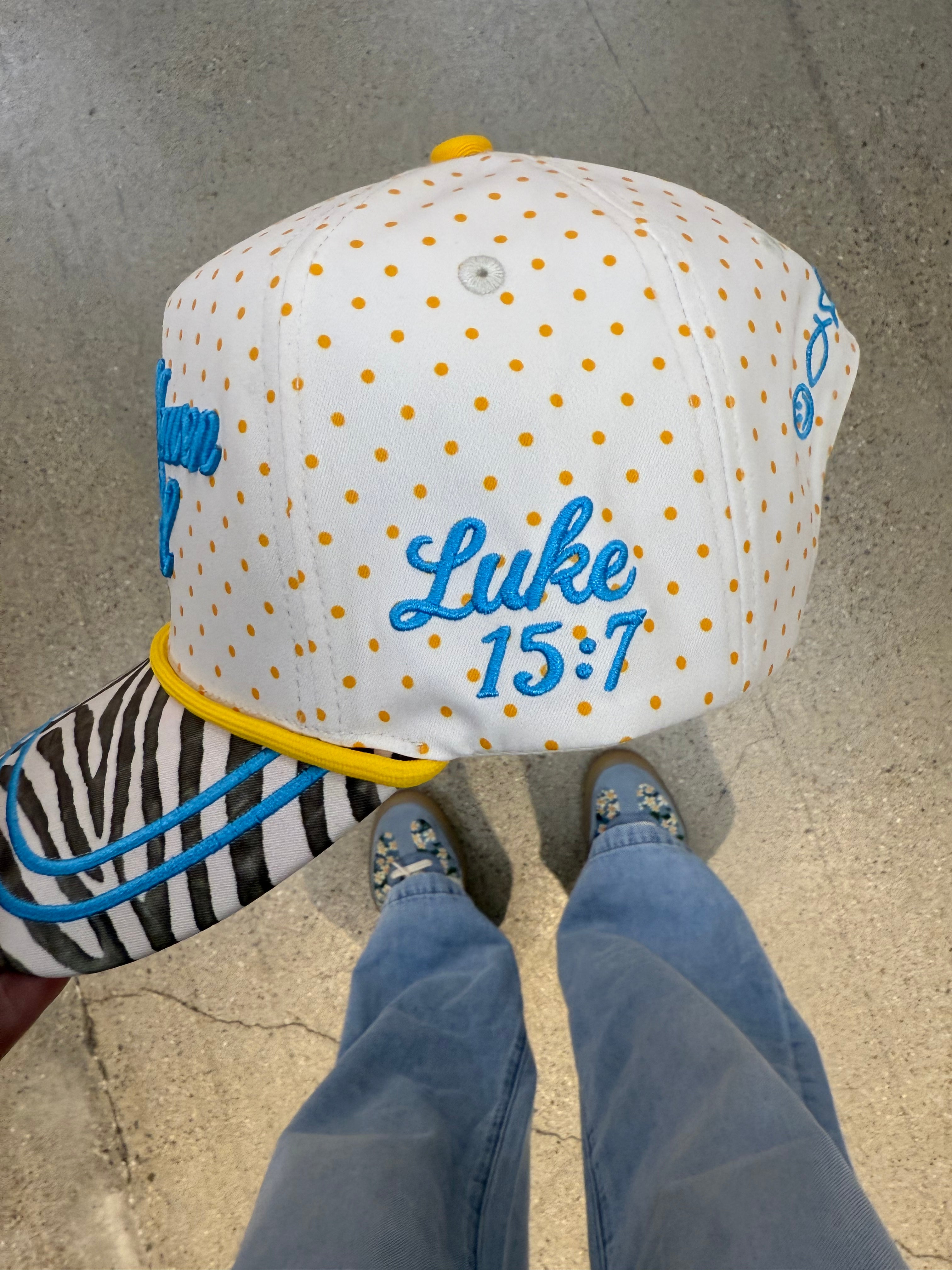 Make Heaven Crowded Zebra Hat-Pre Order!