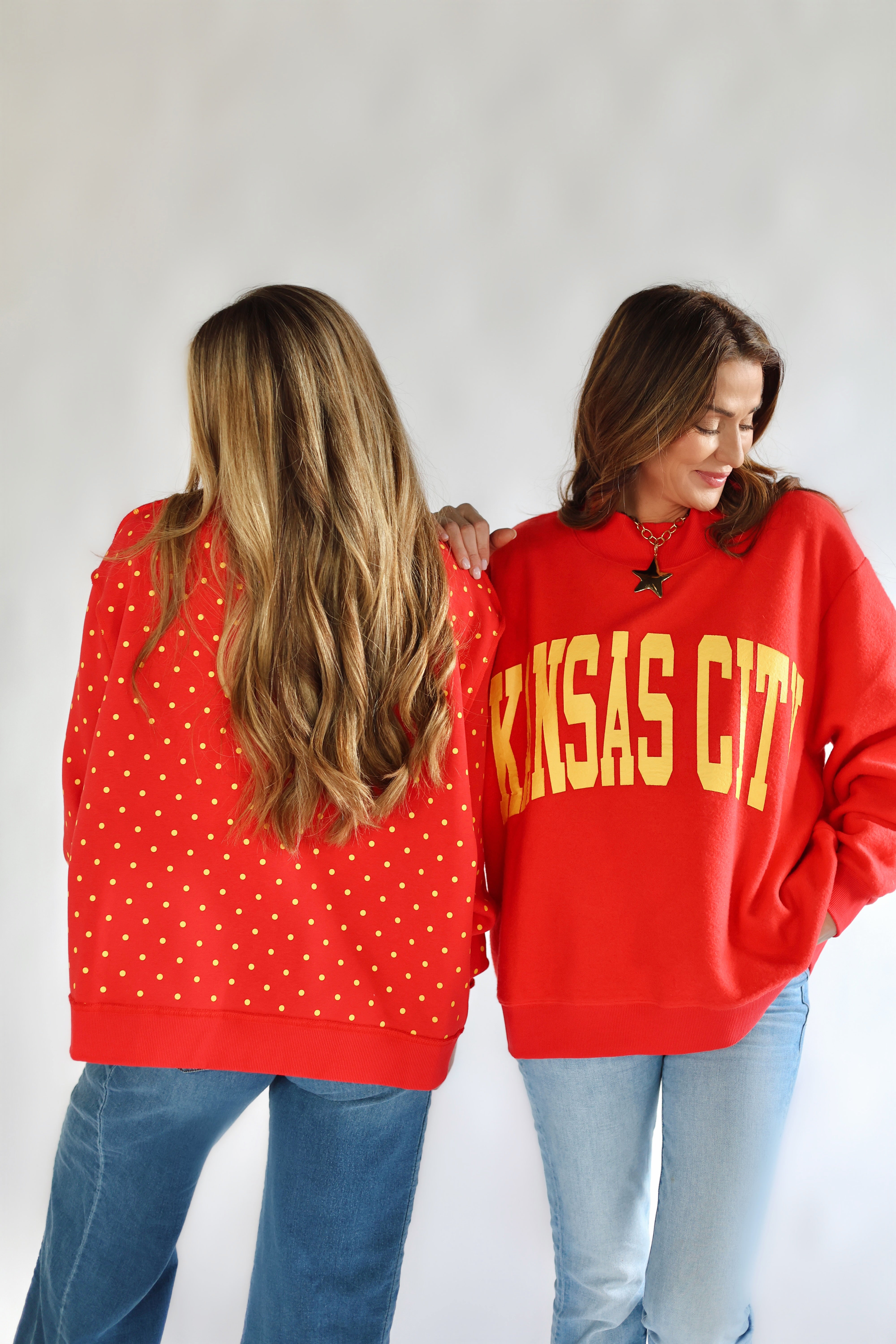 Kansas City 2-Sided Mock Sweatshirt