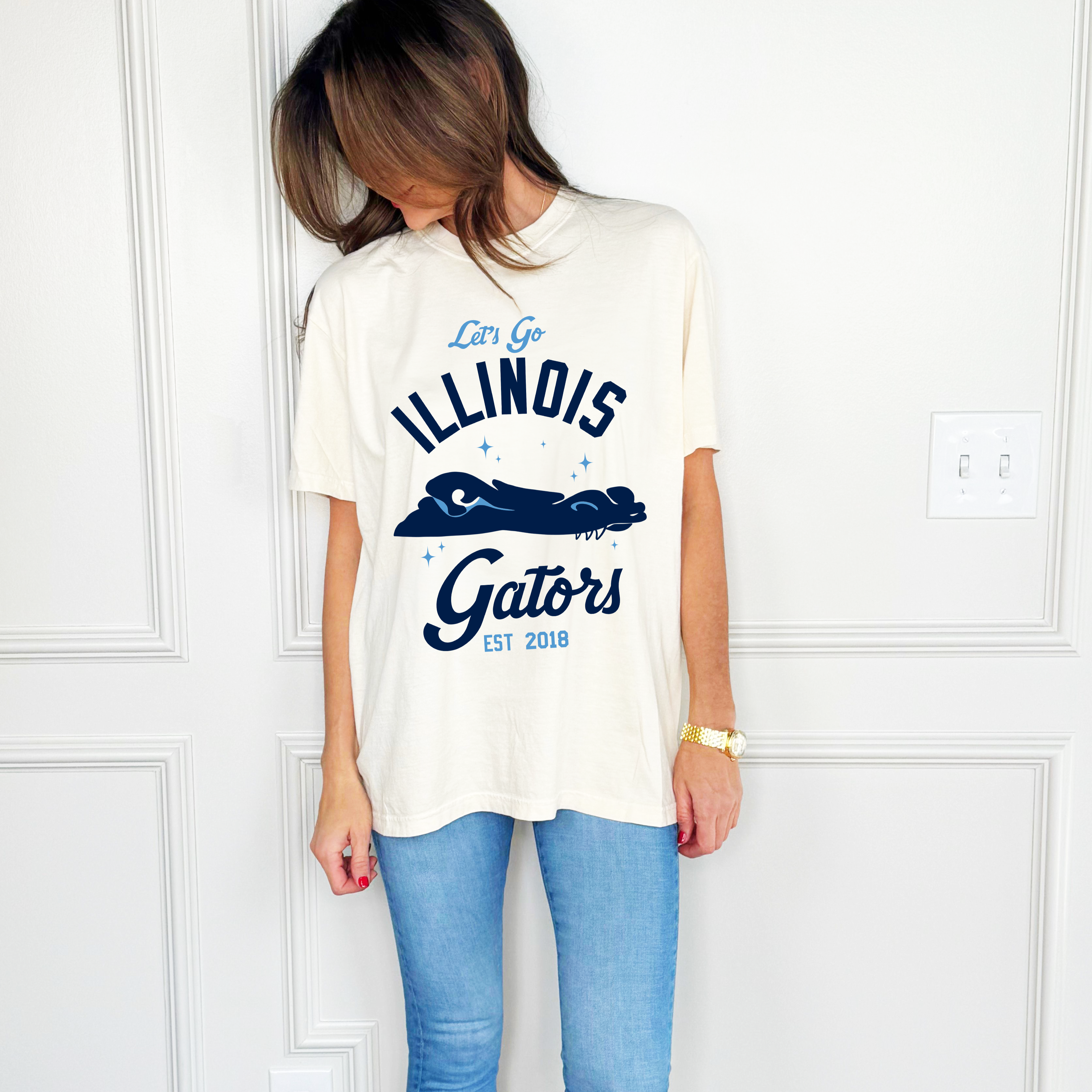 Let's Go IL Gators Tee