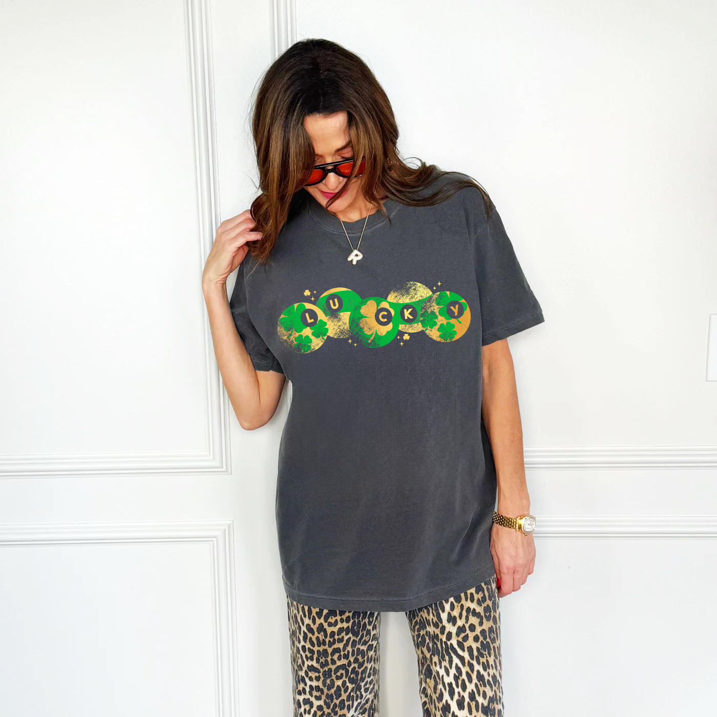 Green Lucky Billiard Tee