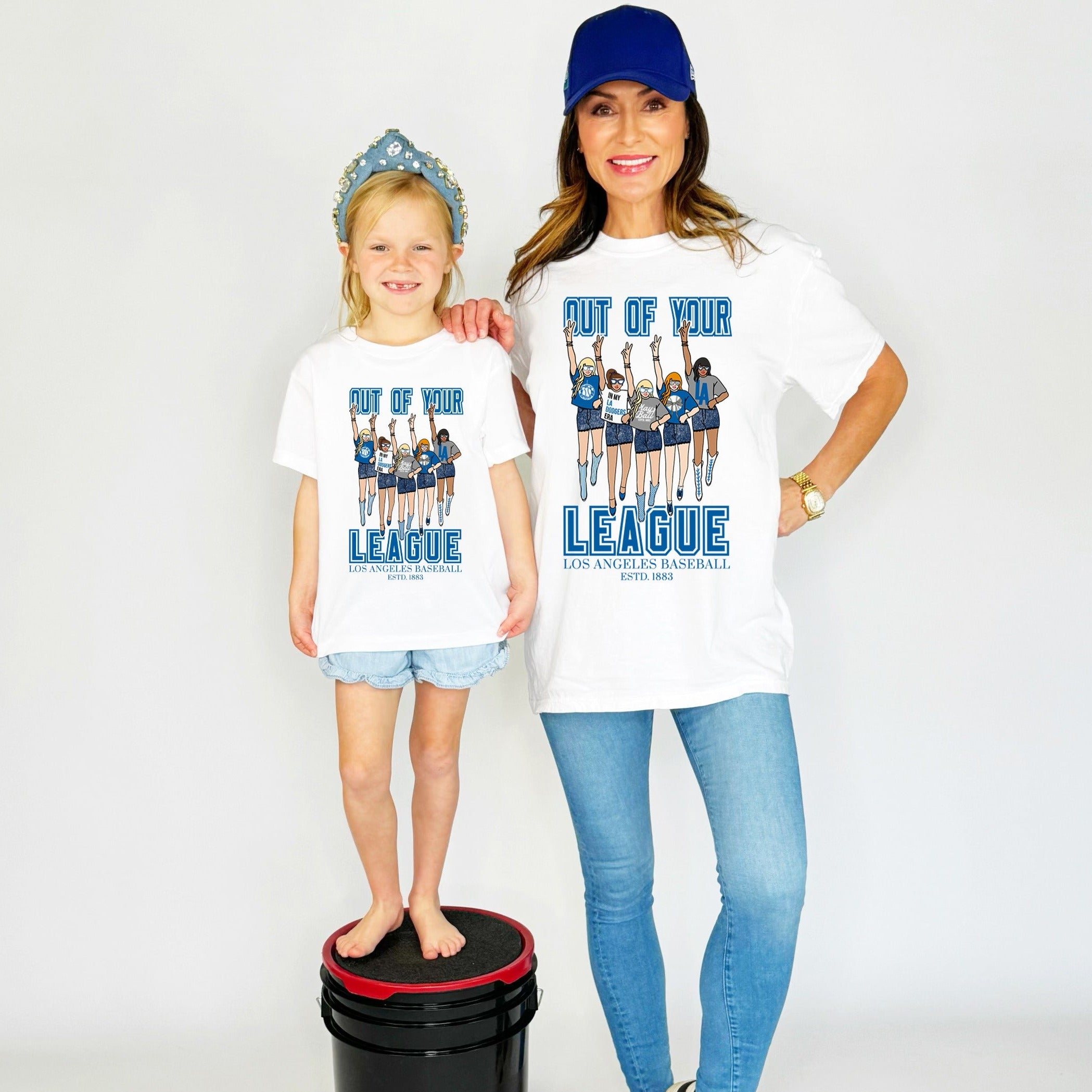 Los Angeles Dodgers Inspired Out Of Your League Youth & Adult tee