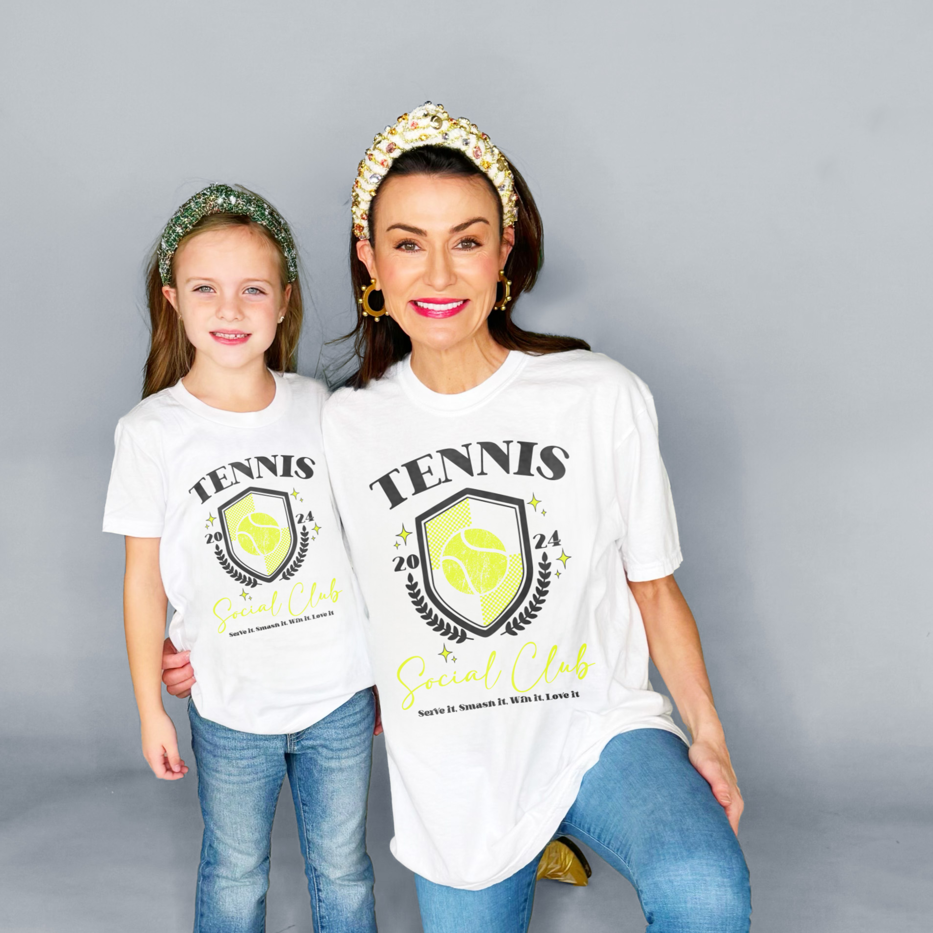Tennis Social Club Youth and Adult Tee