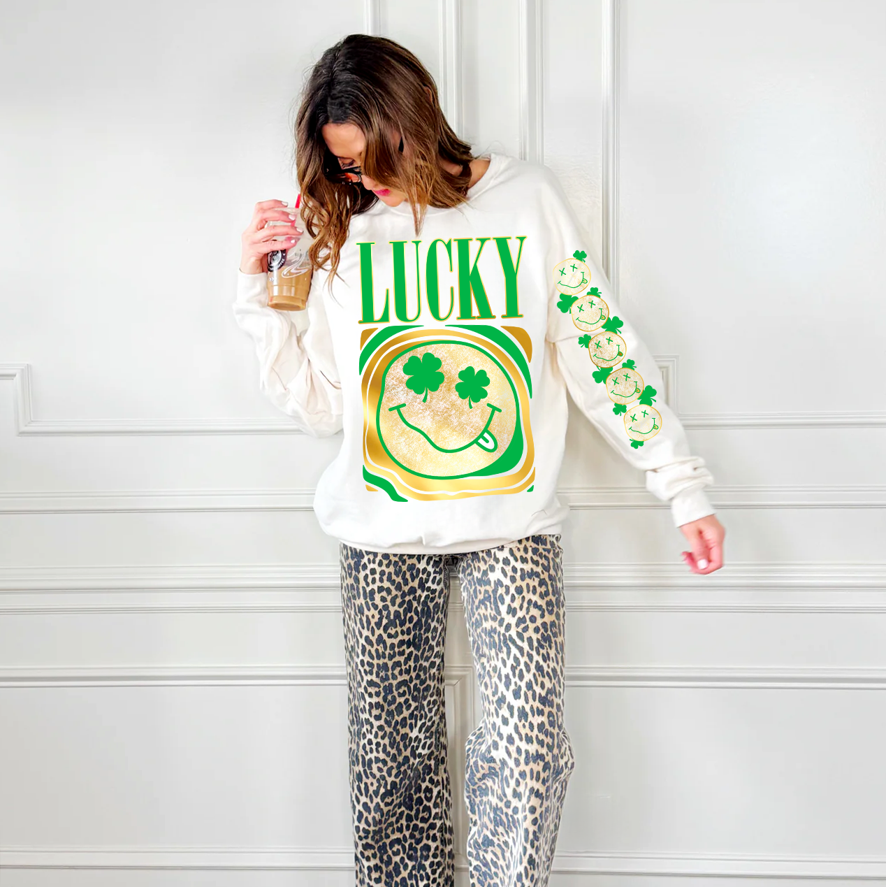 Gold Nirvana Lucky Sweatshirt