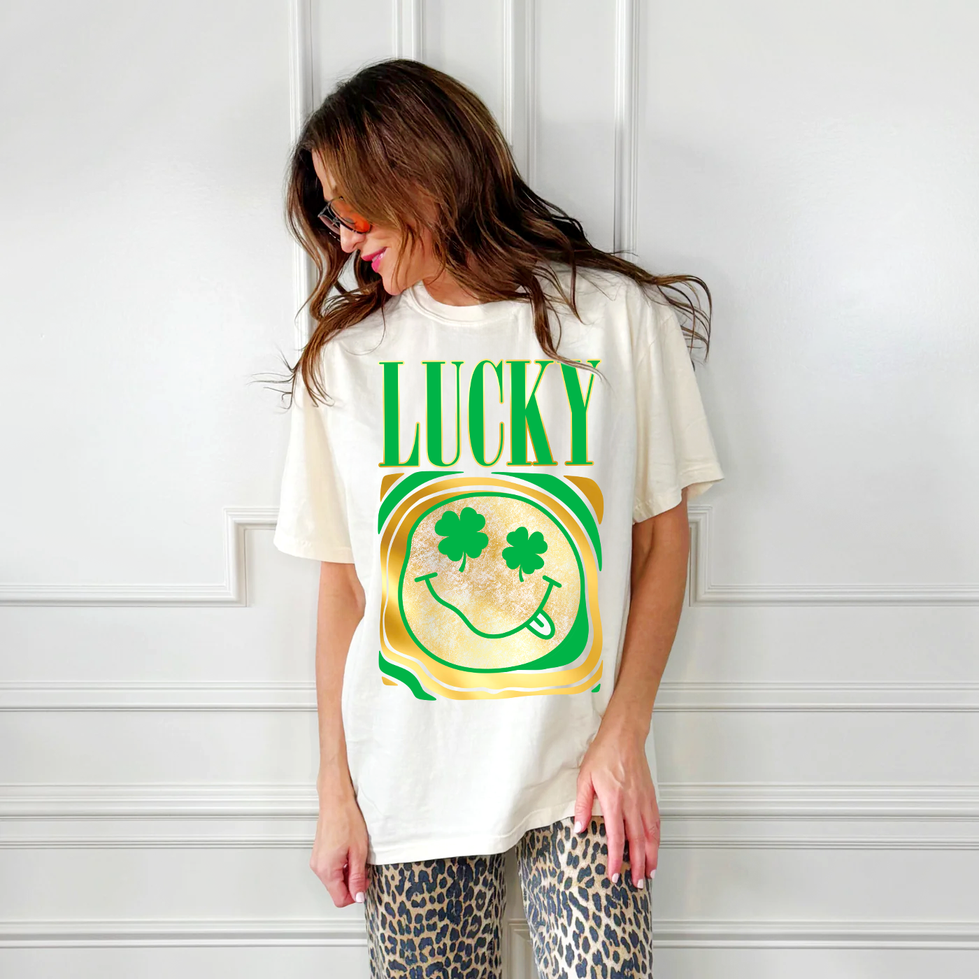 Gold Nirvana Lucky Tee